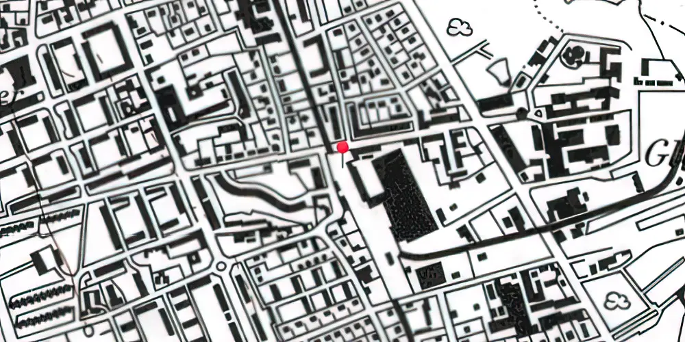 Historisk kort over Kastrup Metrostation 