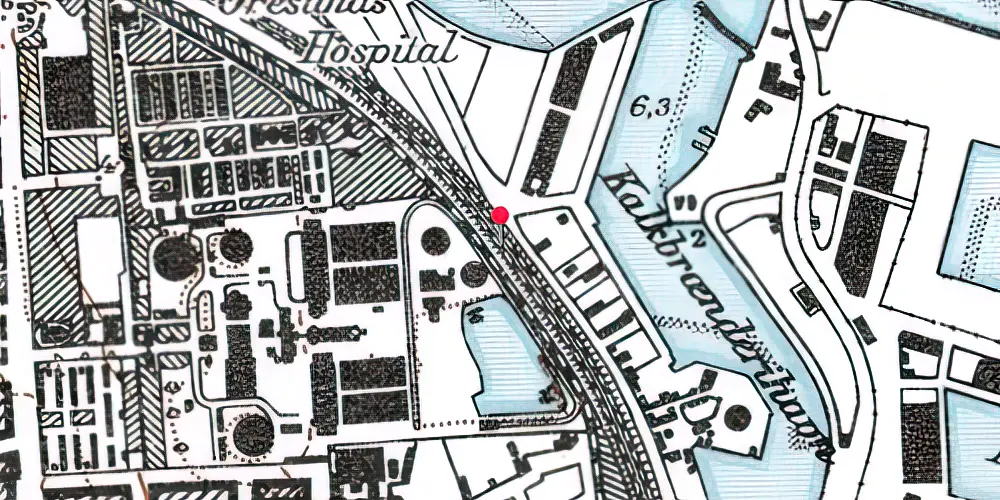 Historisk kort over Helgoland Teknisk Station