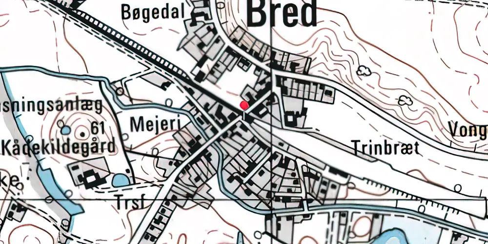 Historisk kort over Bred Holdeplads [1865-1908]