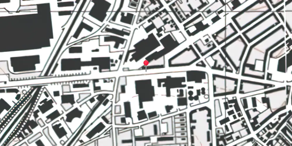 Historisk kort over Vesterbro Letbanestation
