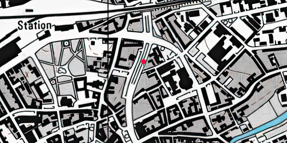 Historisk kort over Odeon Letbanestation 