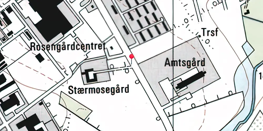 Historisk kort over IKEA Letbanestation