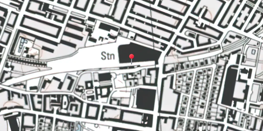 Historisk kort over Frederiksberg Metrostation 