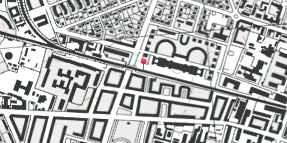 Historisk kort over Lindevang Metrostation