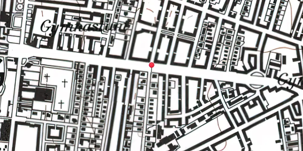 Historisk kort over Frederiksberg Allé Metrostation