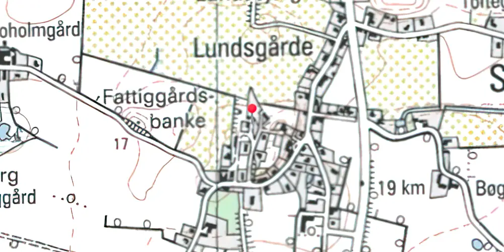 Historisk kort over Nordenbro Station