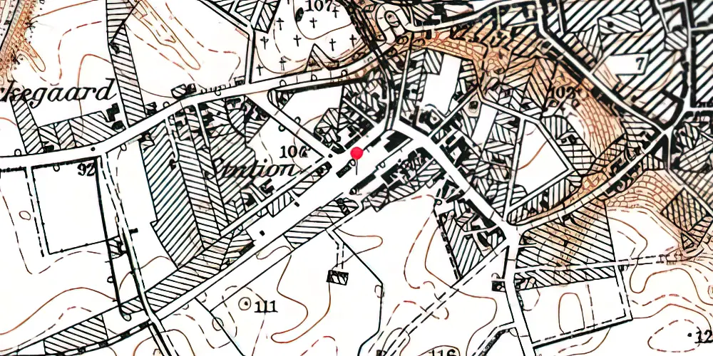 Historisk kort over Lemvig Station [1879-1908]