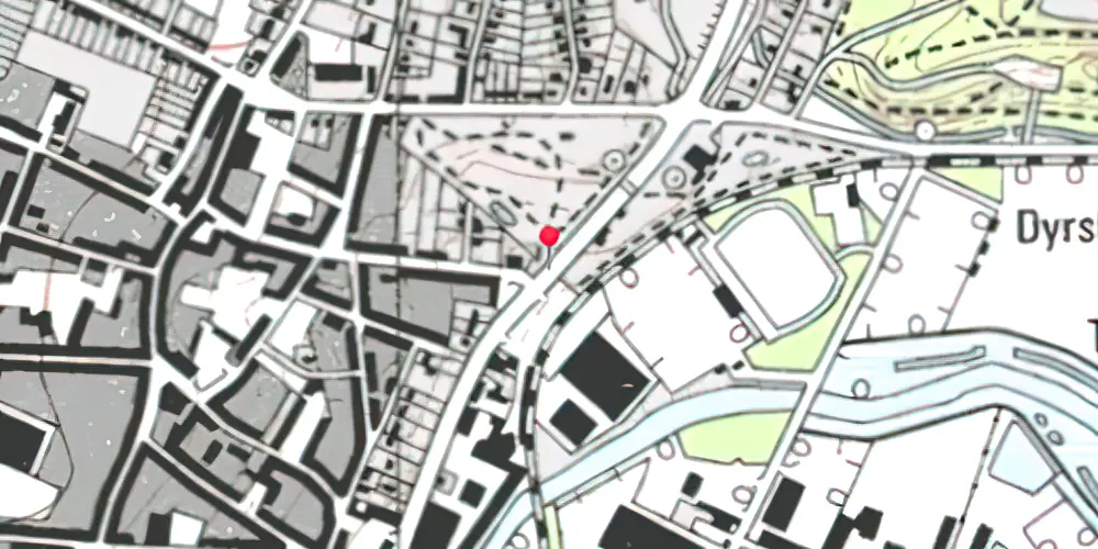 Historisk kort over Skive Nord Station [1922-1962]