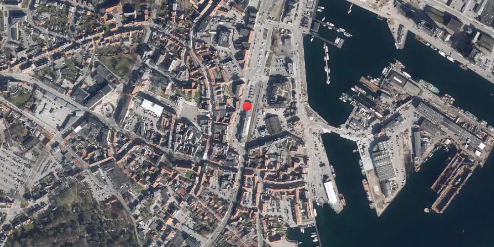 Historisk kort over Svendborg Station 