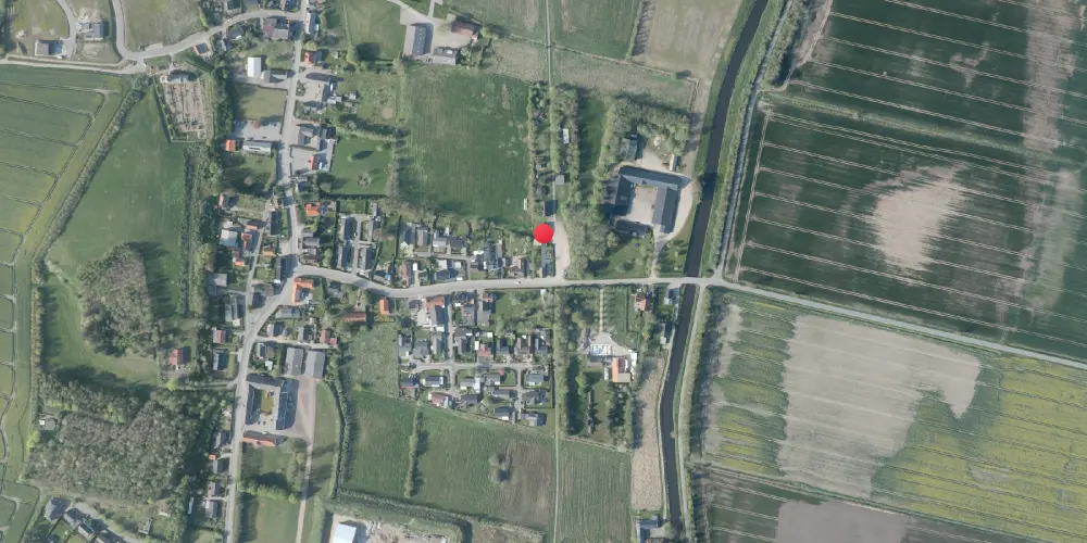 Historisk kort over Sejlflod Billetsalgssted [1903-1914]