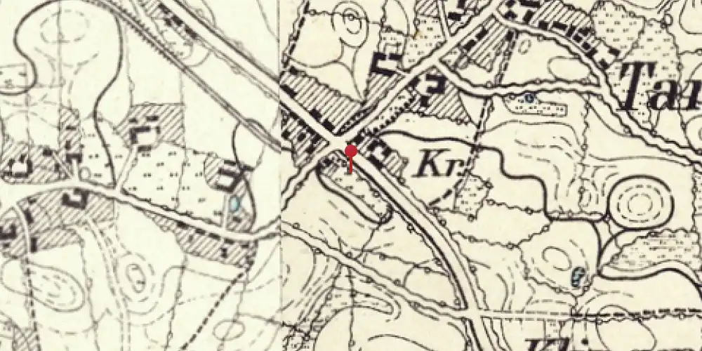 Historisk kort over Svenstrup (Als) Station [1898-1928]