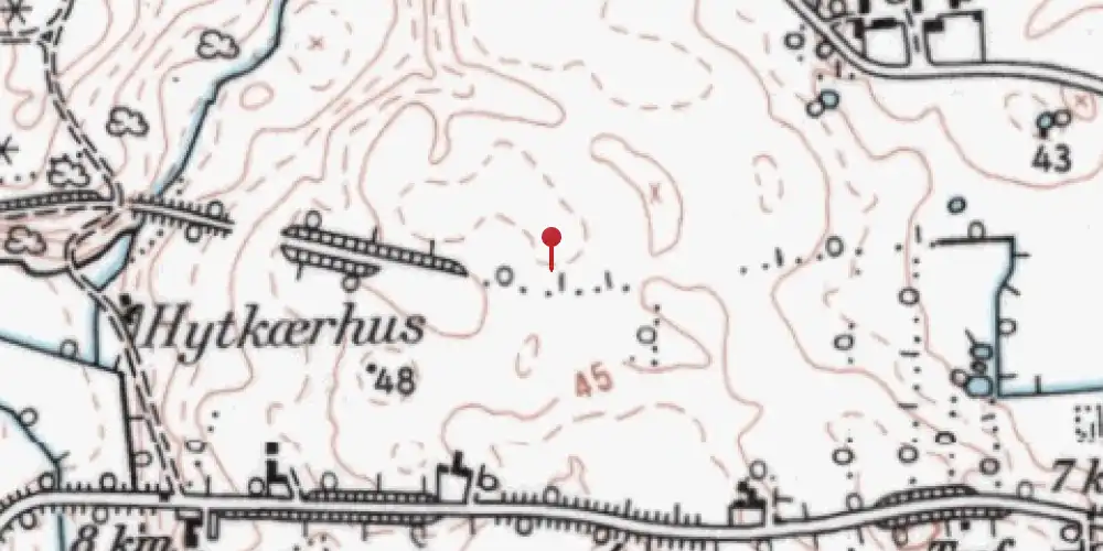 Historisk kort over Pamhøl Trinbræt [1899-1922]