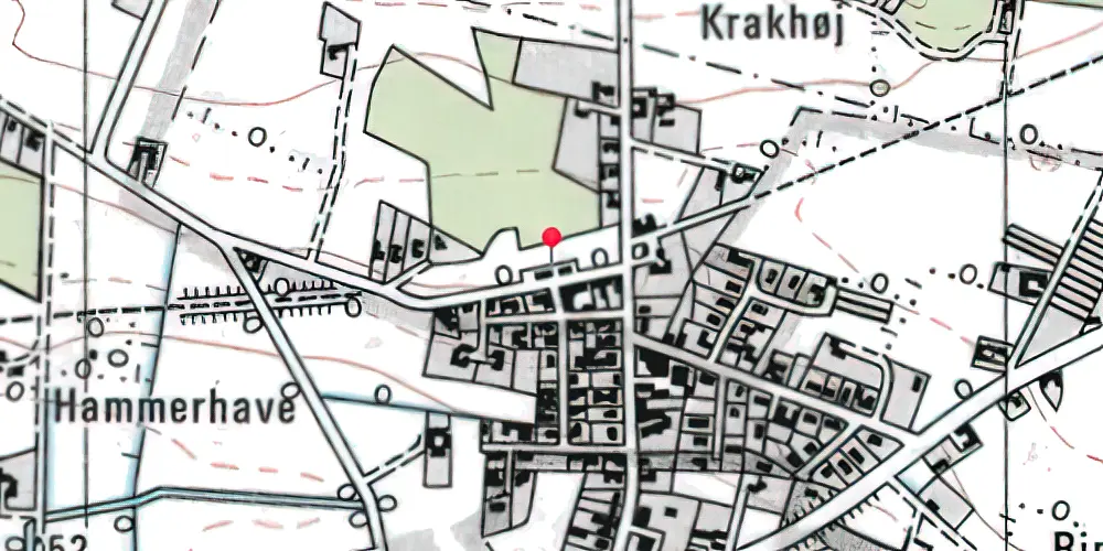 Historisk kort over Lobbæk Station
