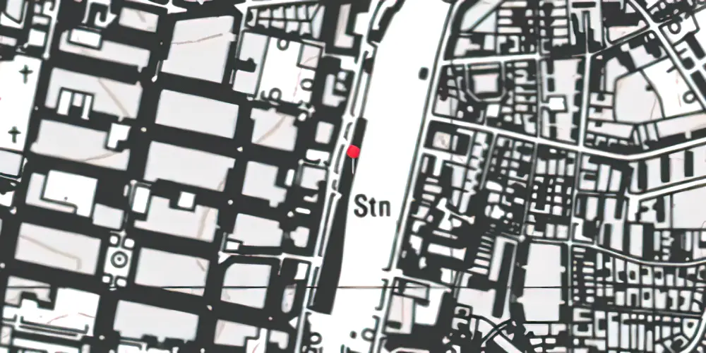 Historisk kort over Esbjerg Station