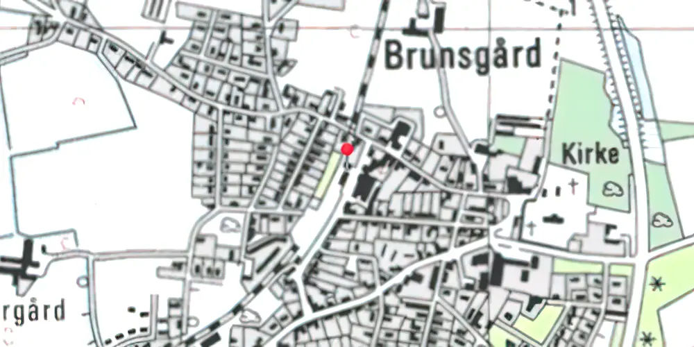 Historisk kort over Harboøre Station