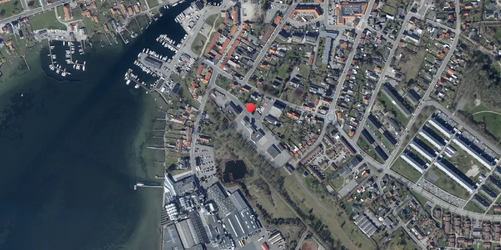 Historisk kort over Skælskør Station