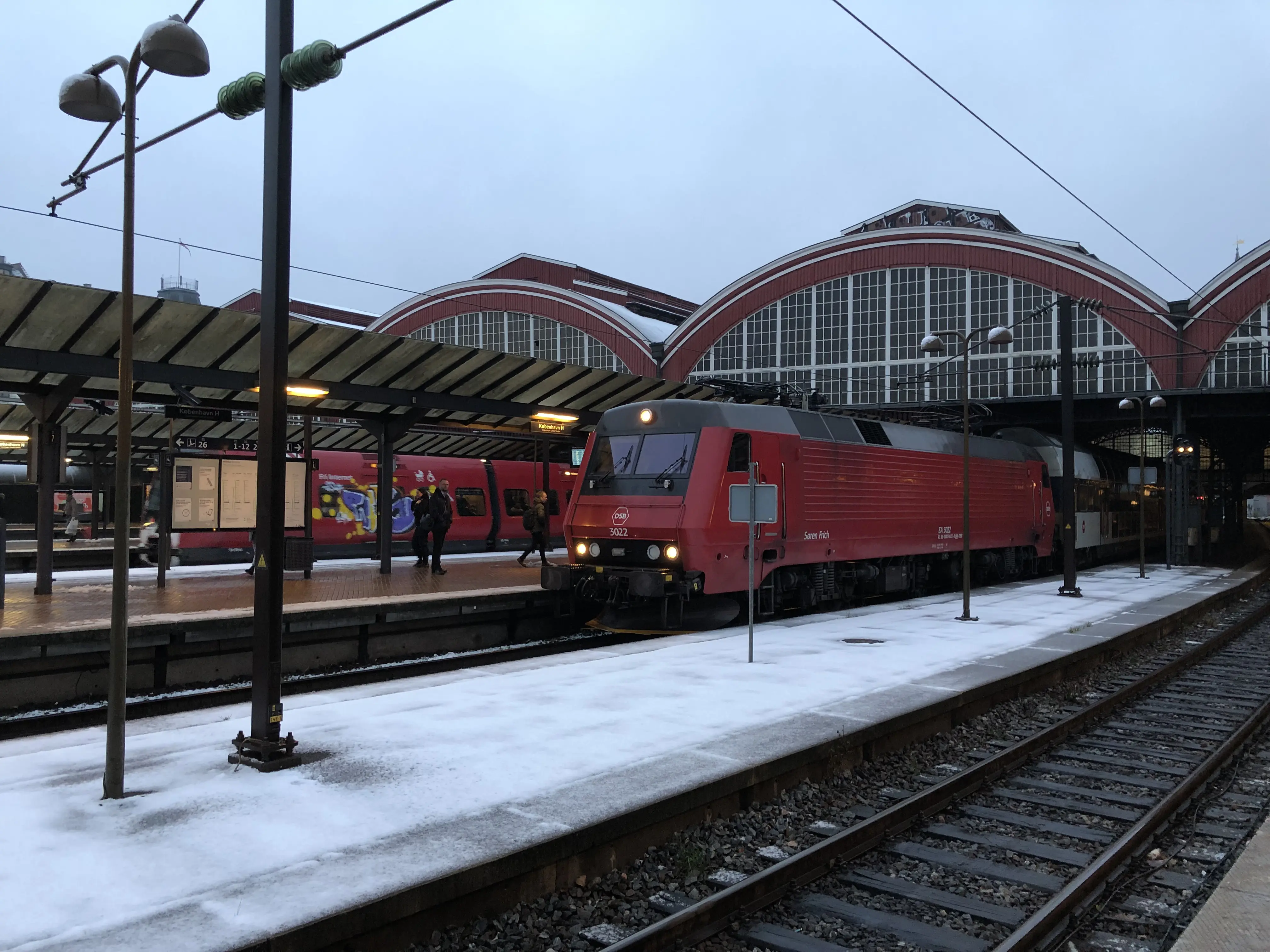 Billede af København Hovedbanegård.