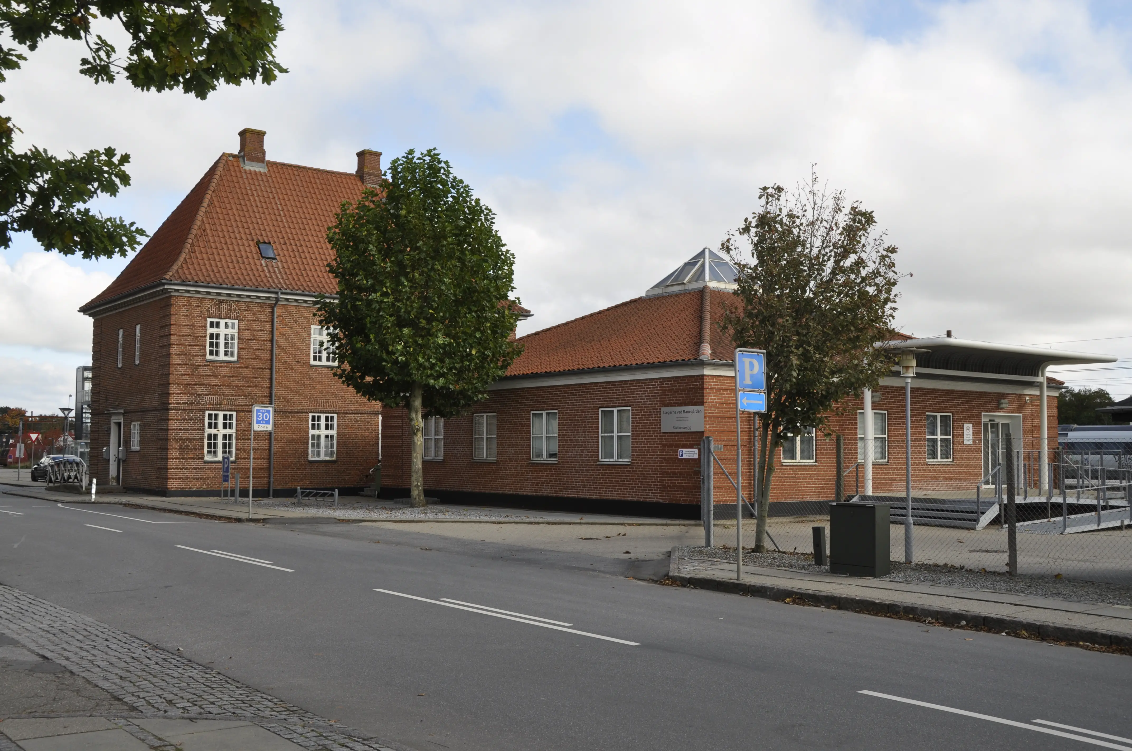 Billede af Tinglev Station.