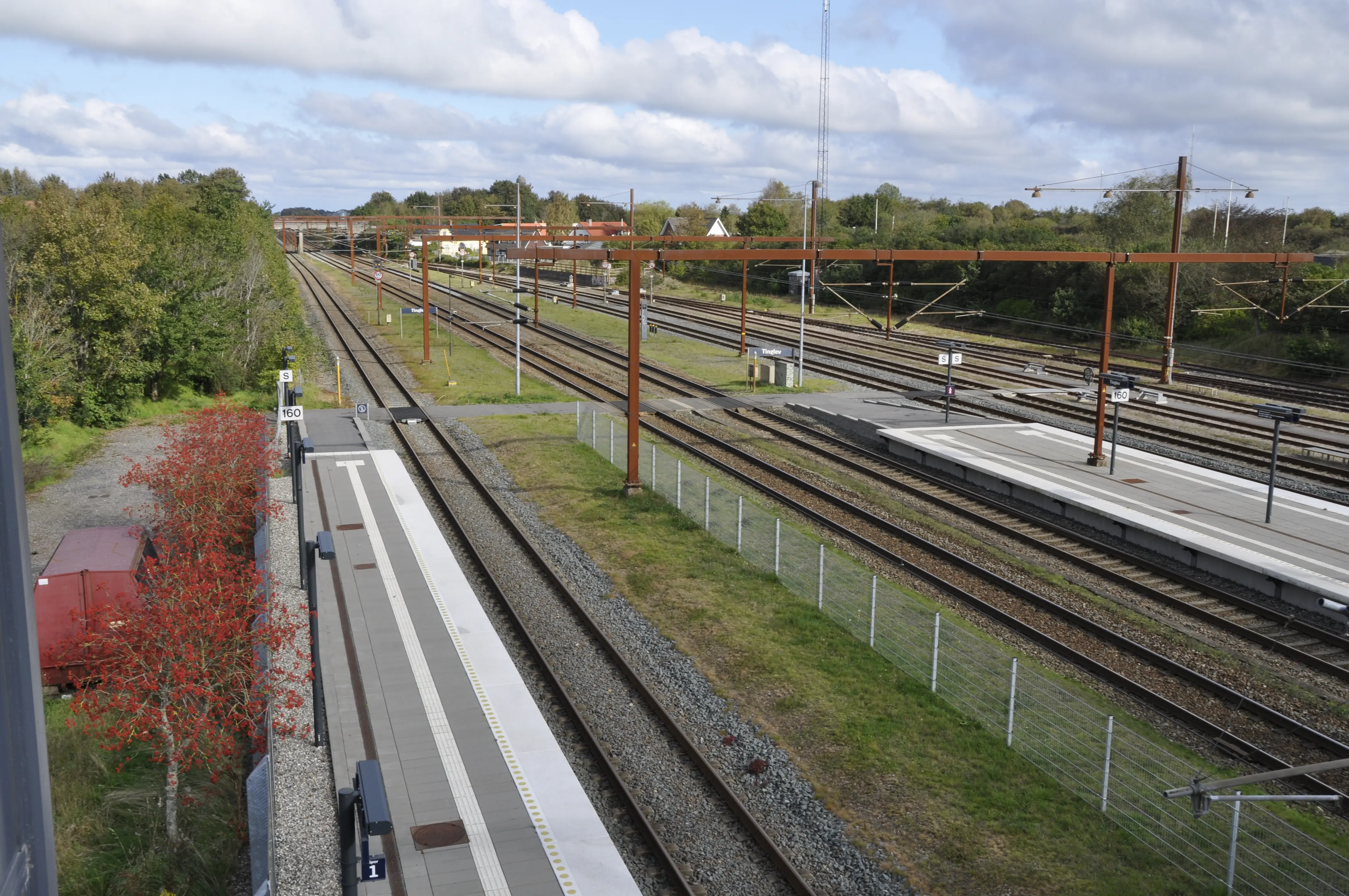 Billede af Tinglev Station.