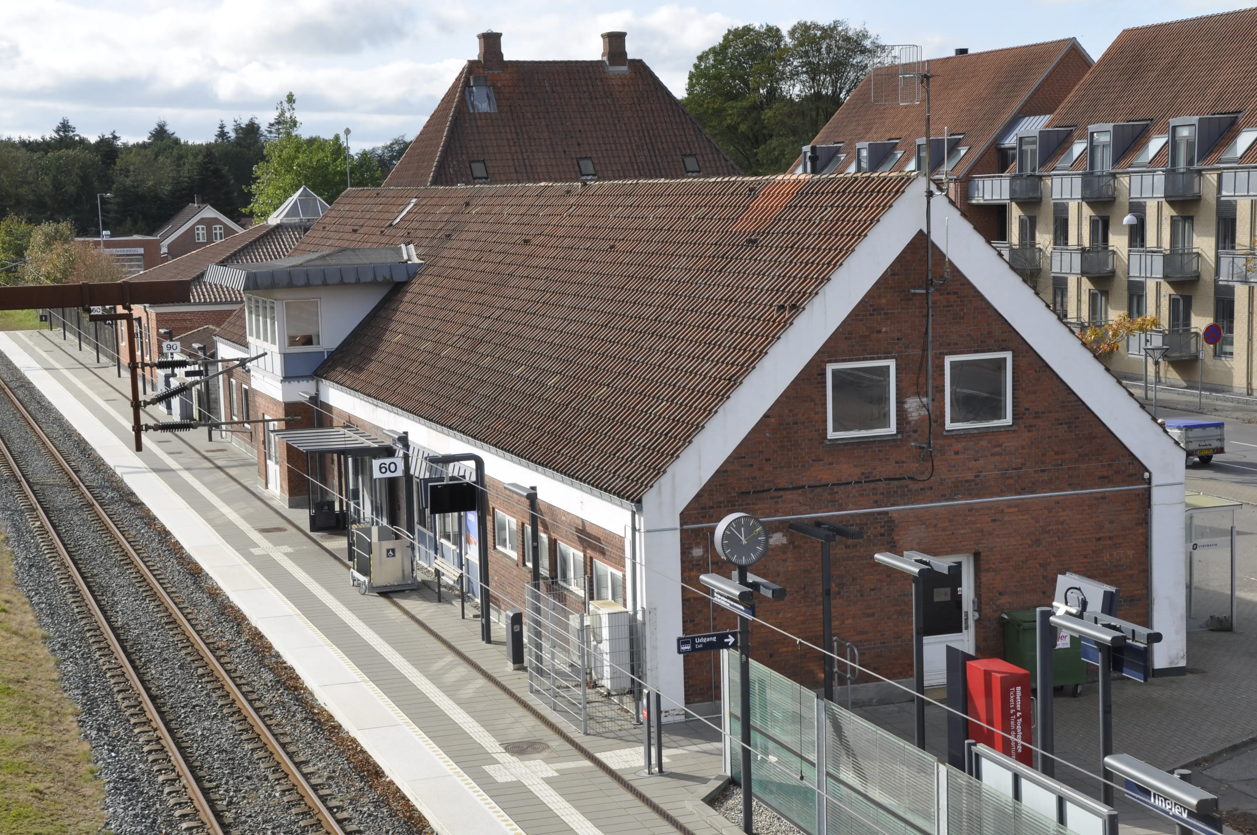 Billede af Tinglev Station.