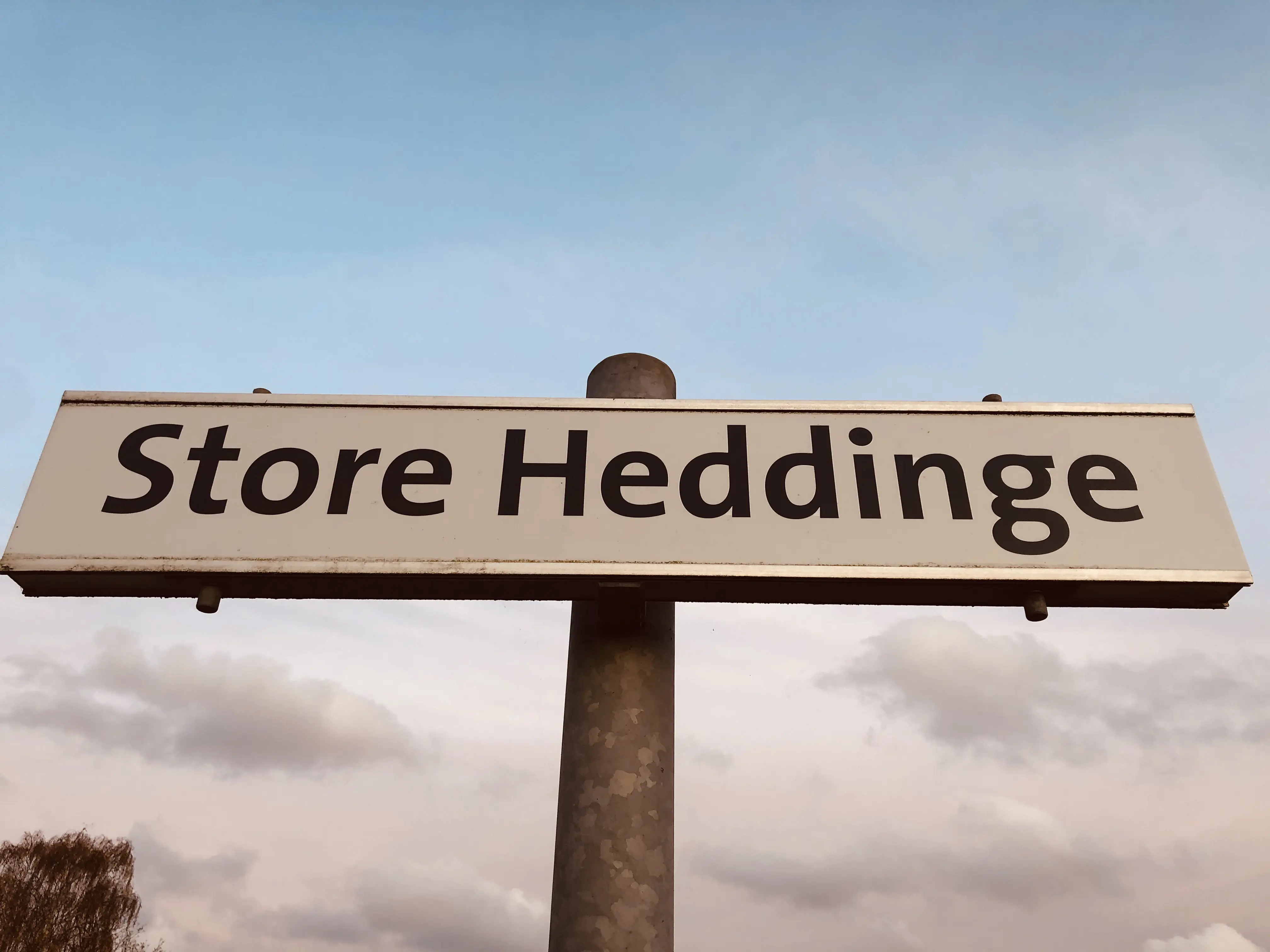 Store Heddinge Station.