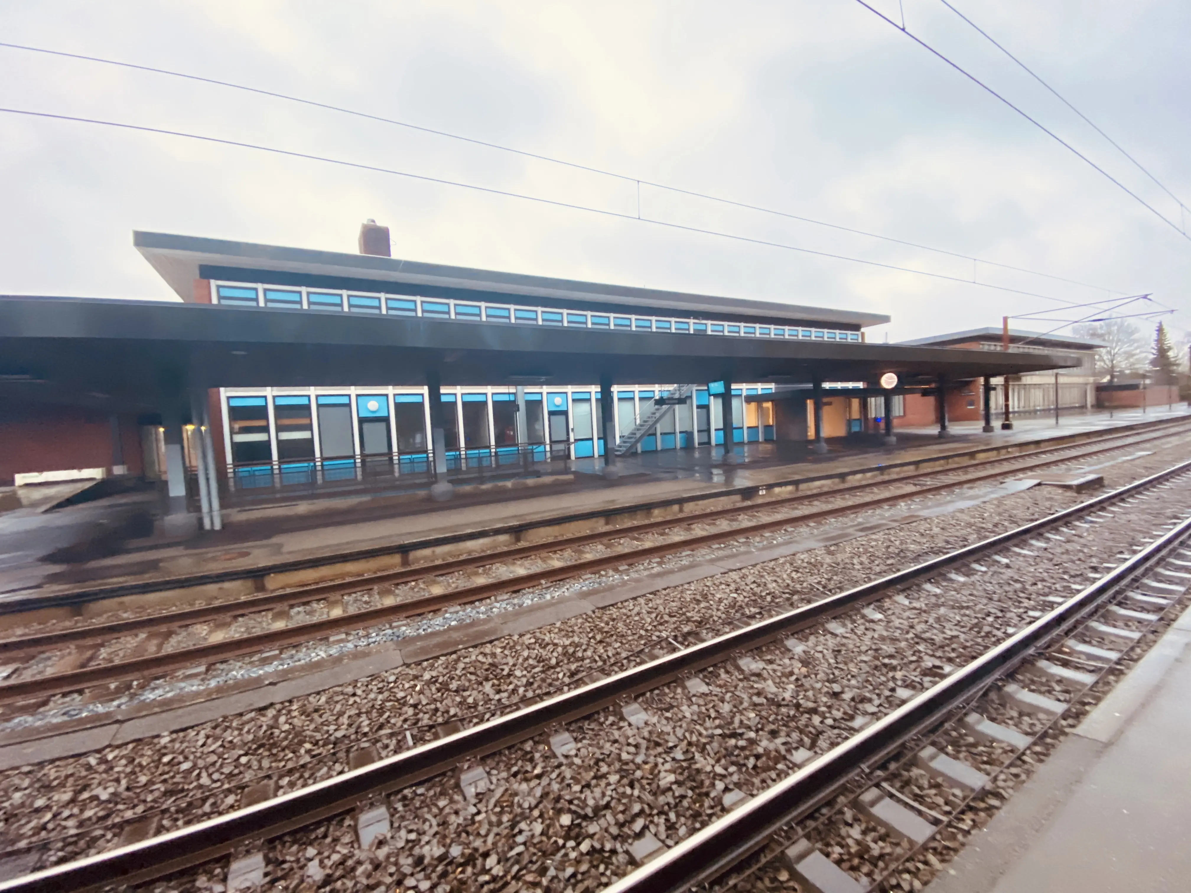 Billede af Vojens Station.