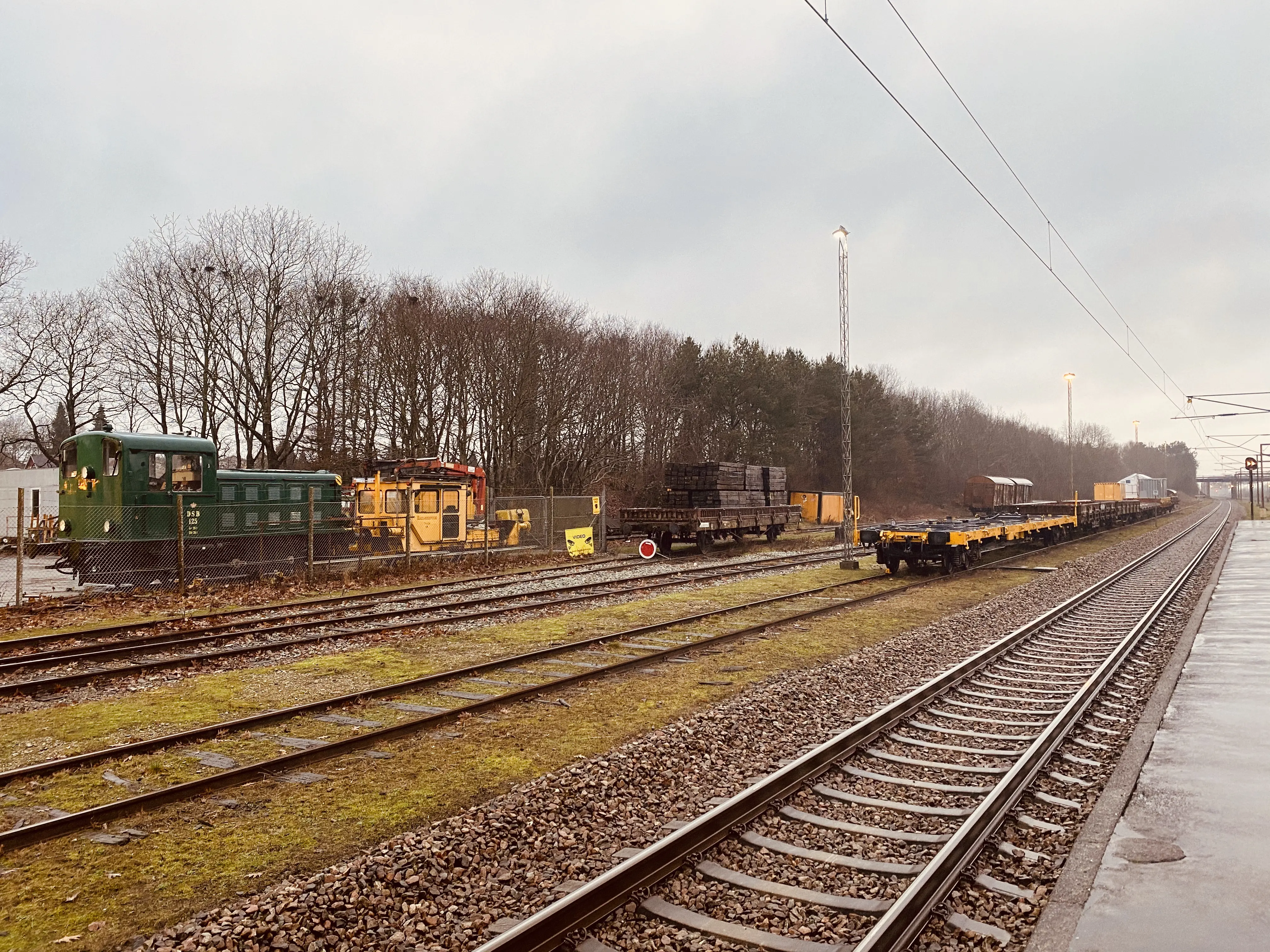 Billede af Vojens Station.