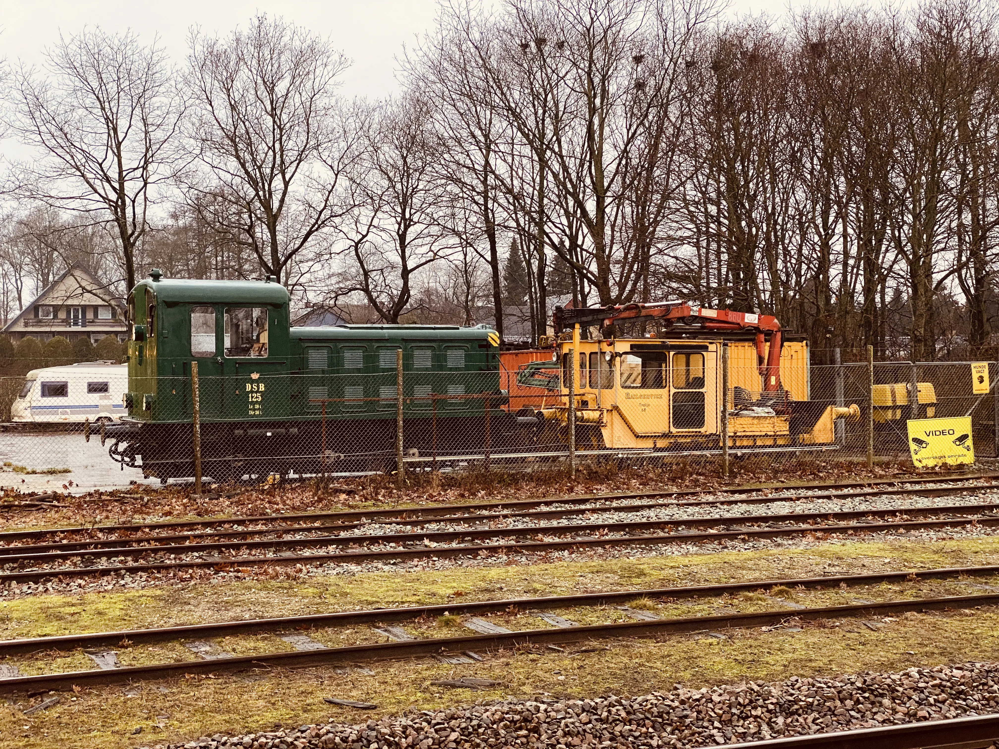 Billede af Vojens Station.