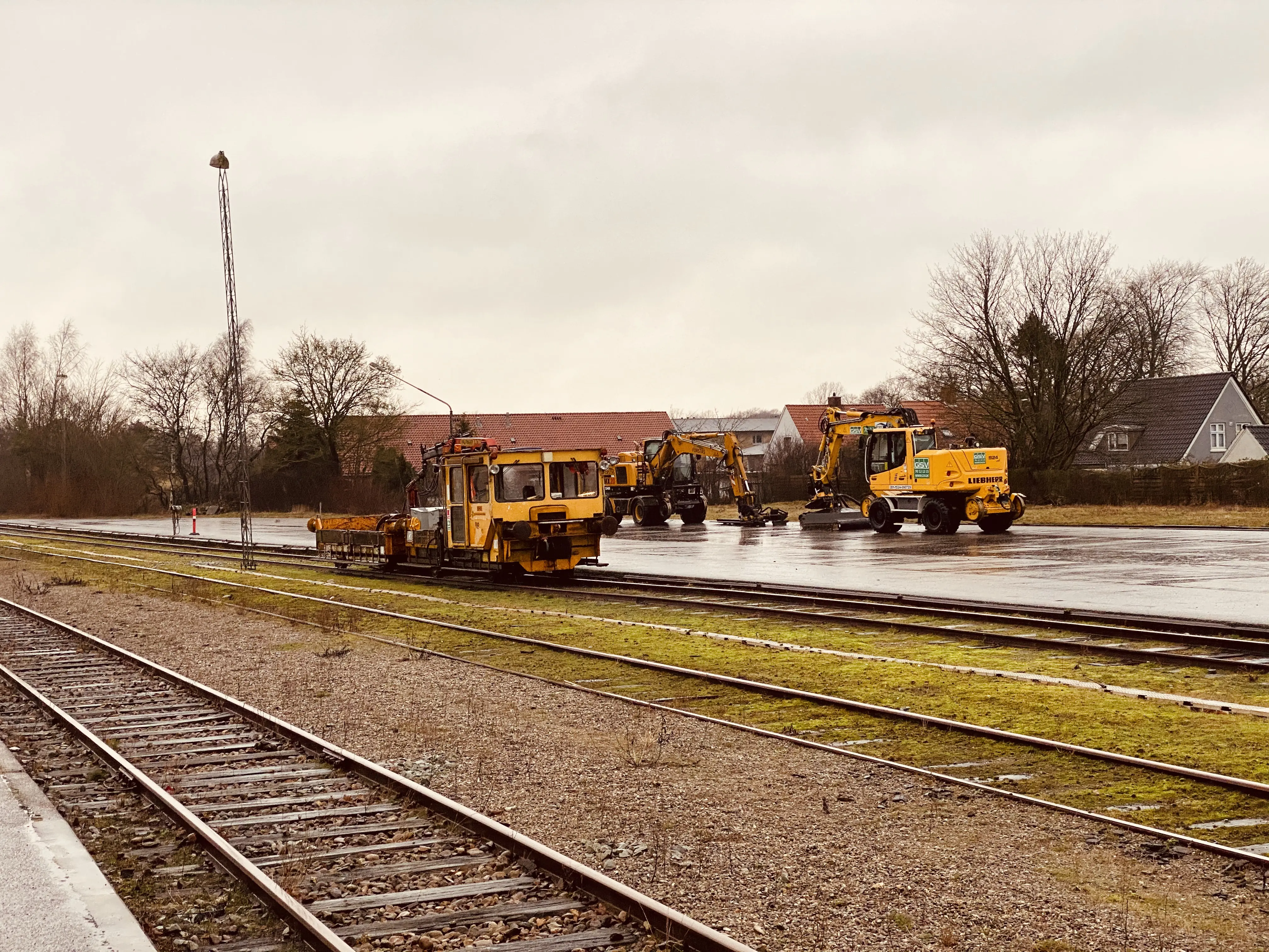 Billede af Vojens Station.