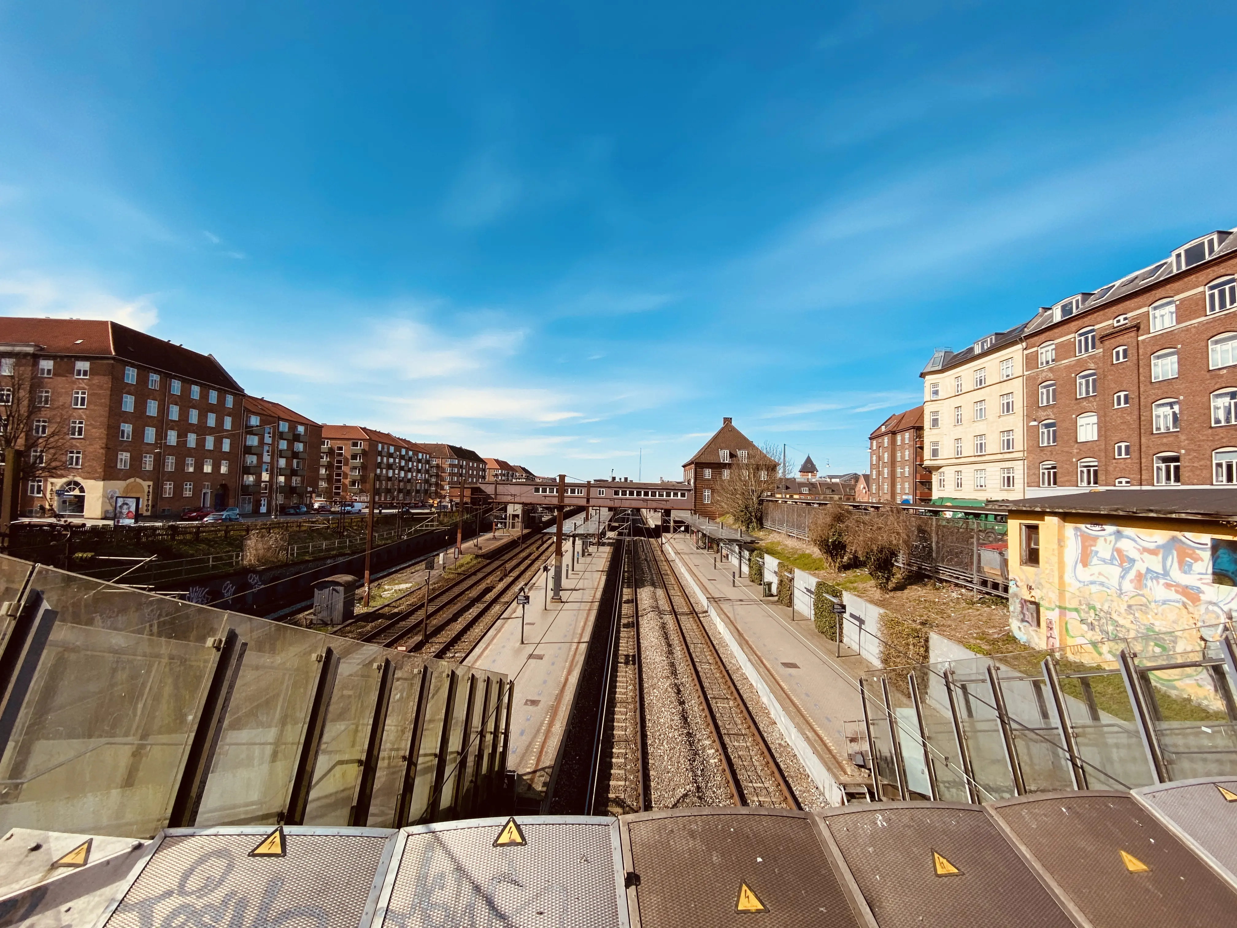 Billede af Valby Station.