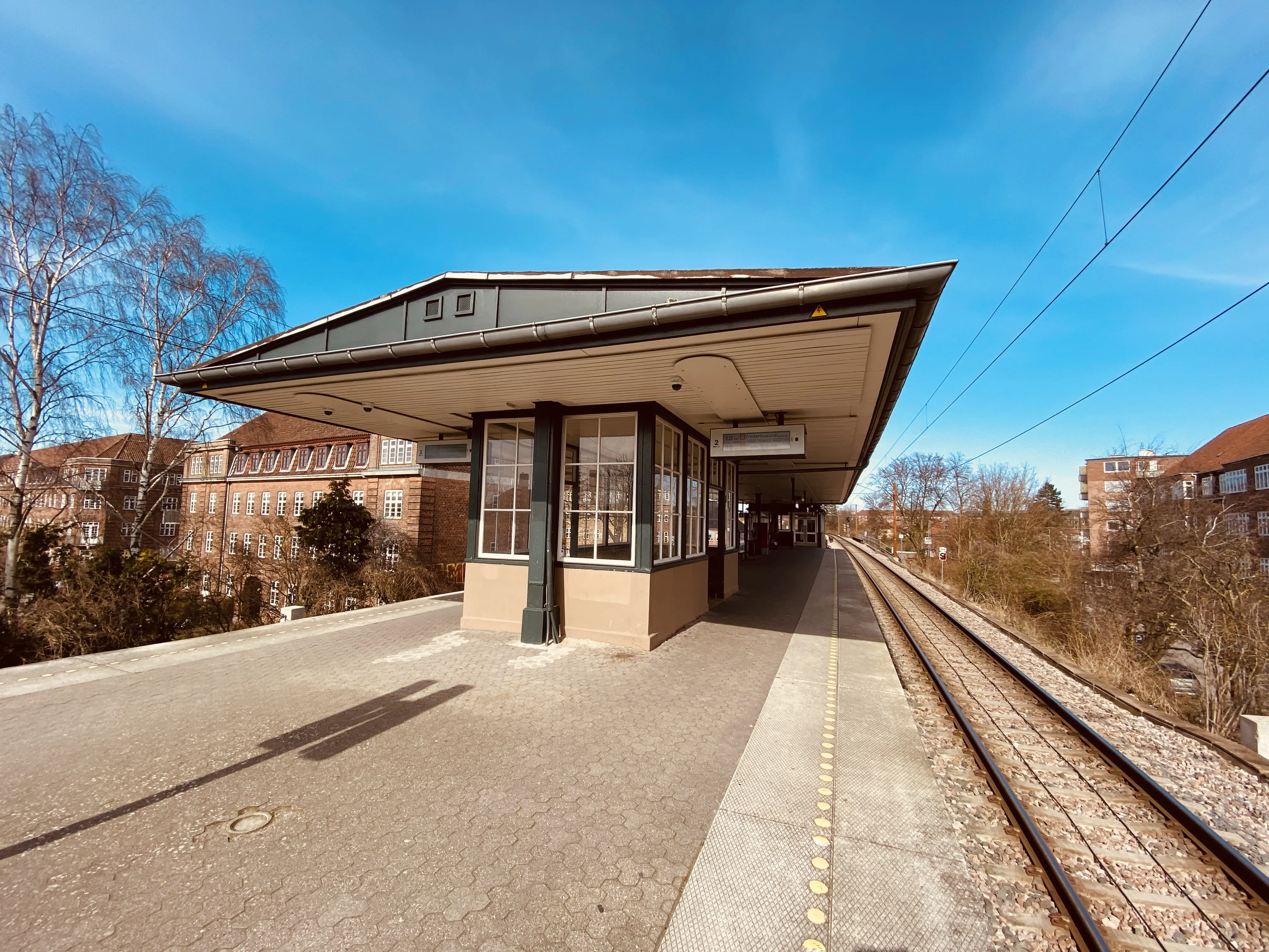 Peter Bangs Vej Station.