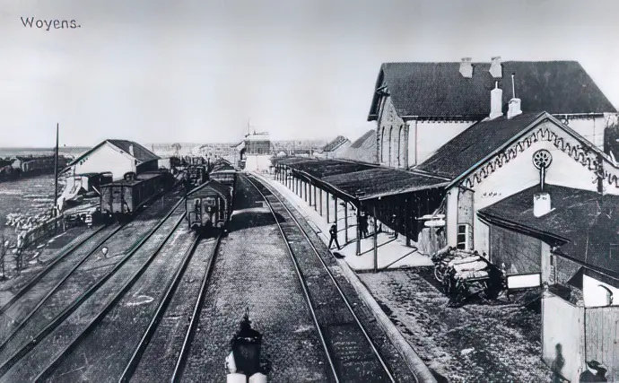 Vojens (1864-1966) Station.