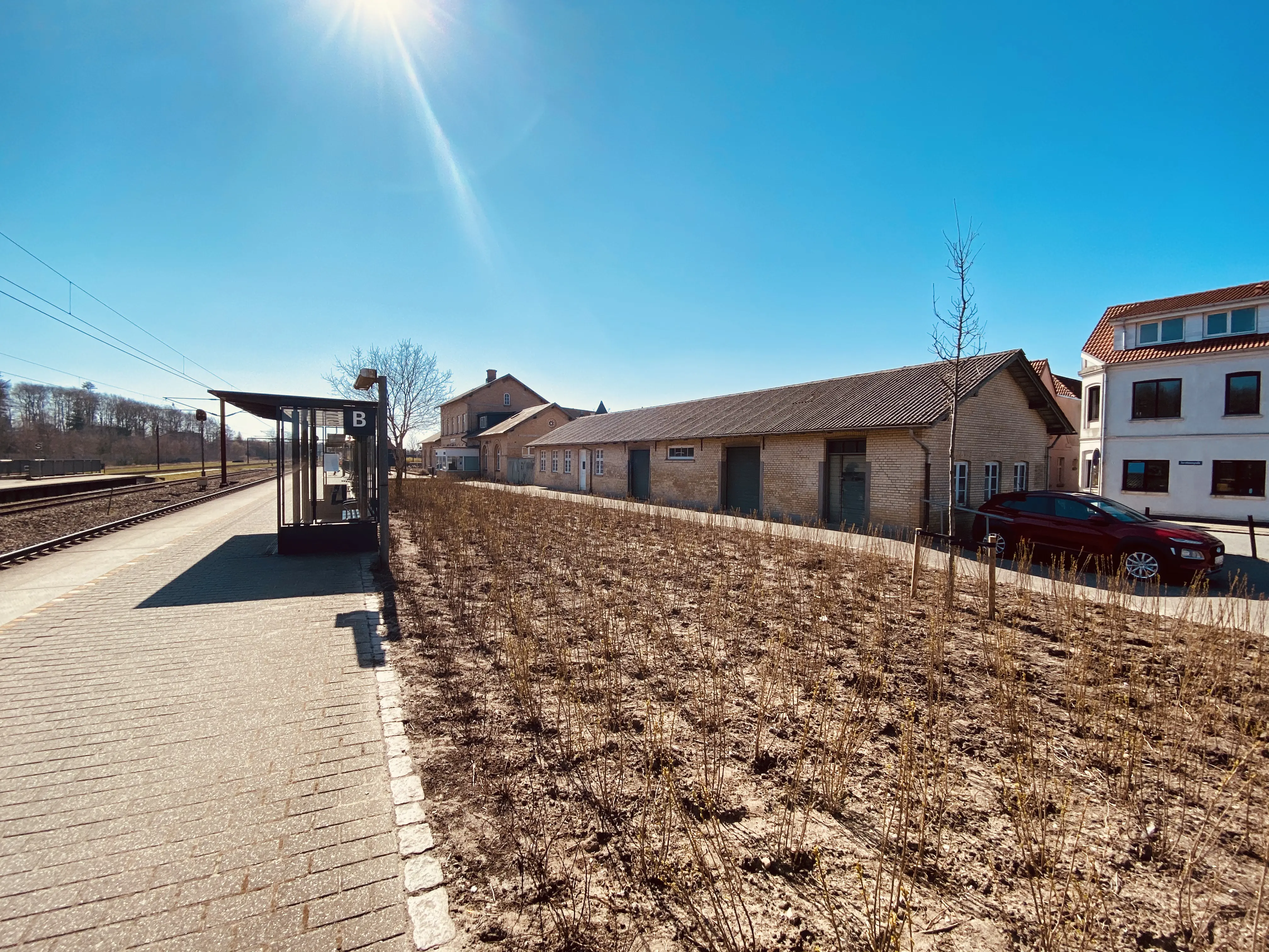 Billede af Lunderskov Station.