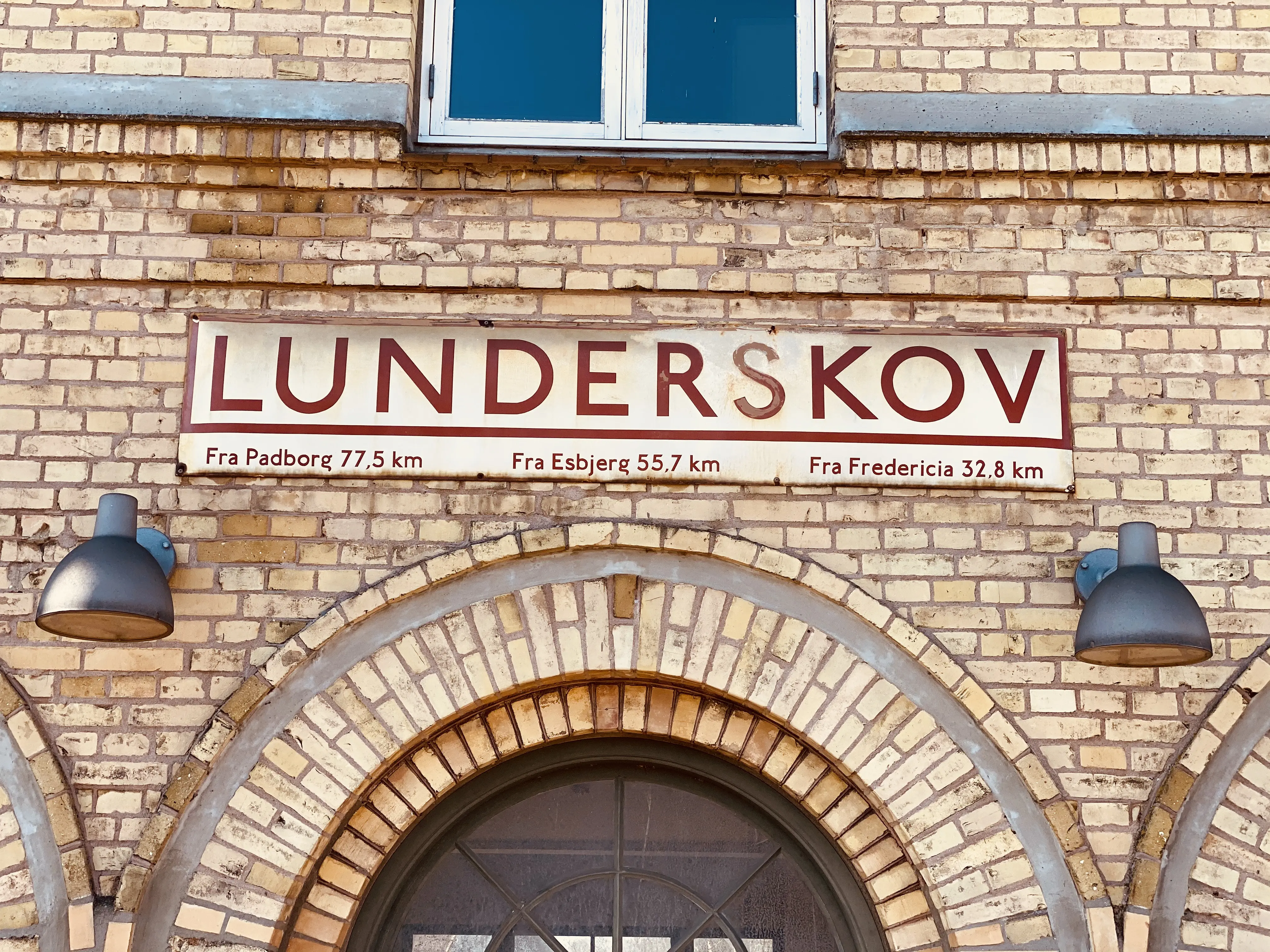 Billede af Lunderskov Station.