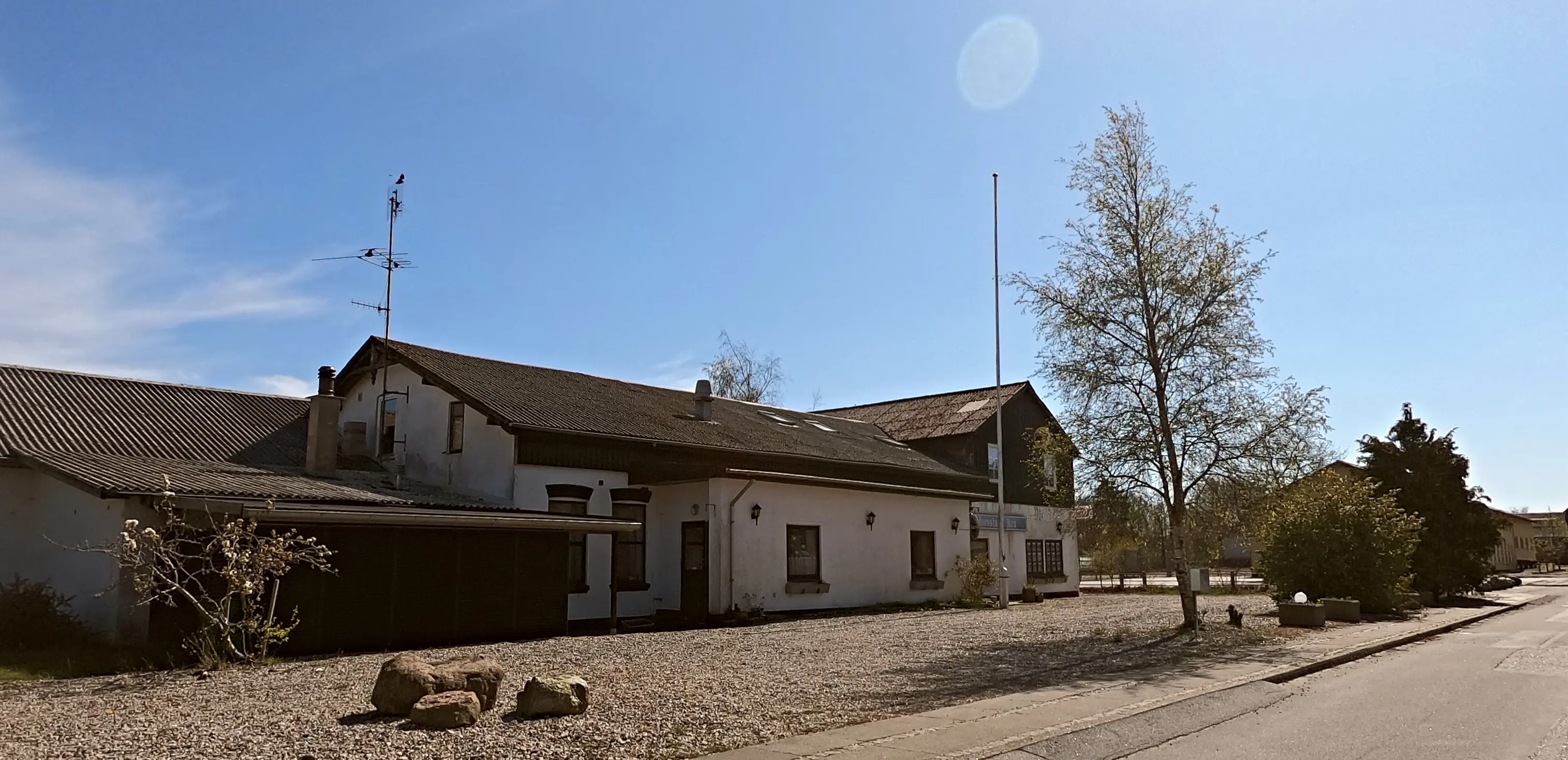 Hovslund Stationsby (Smalspor) Stationskro.