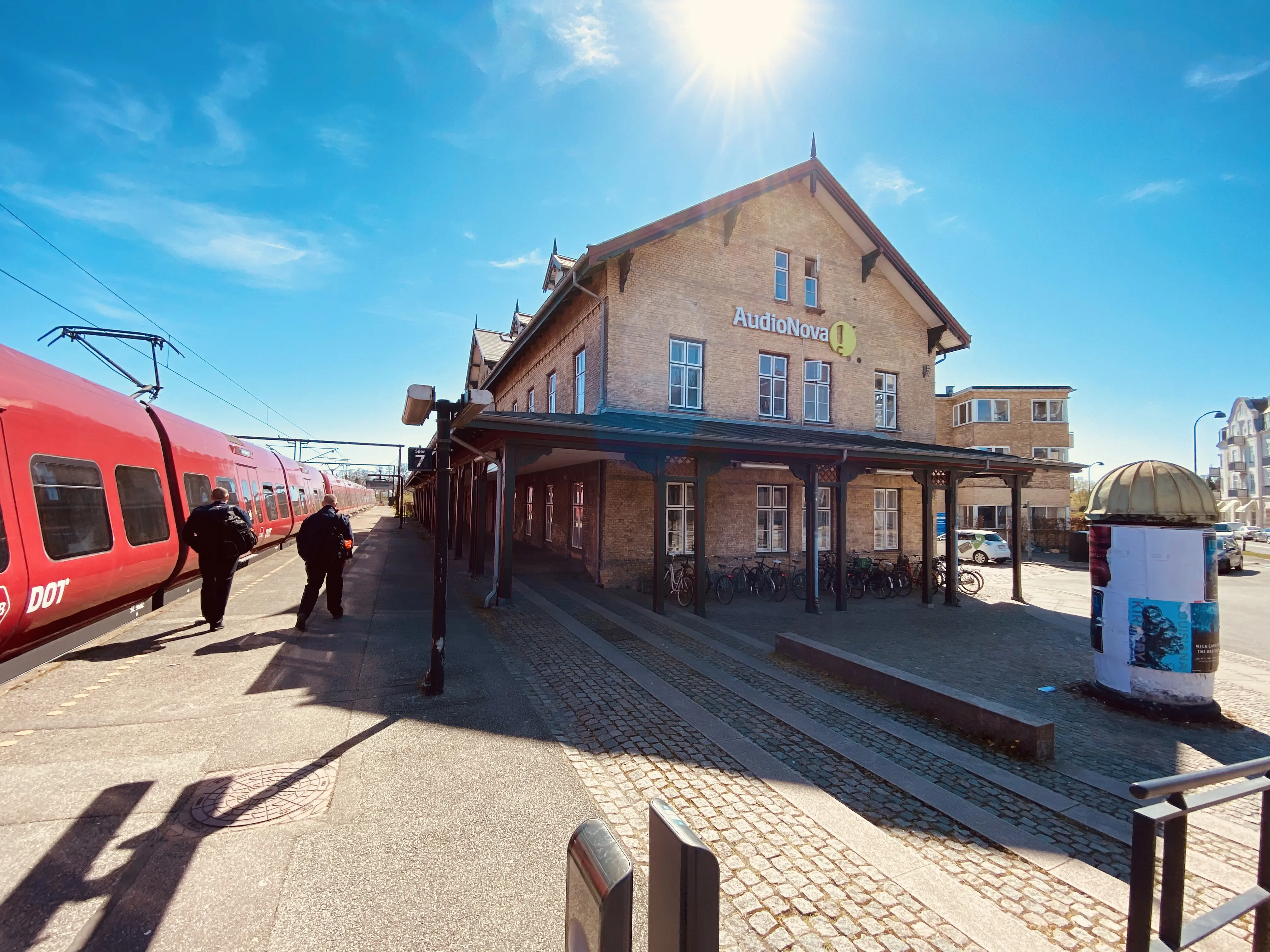 Billede af Klampenborg Station.