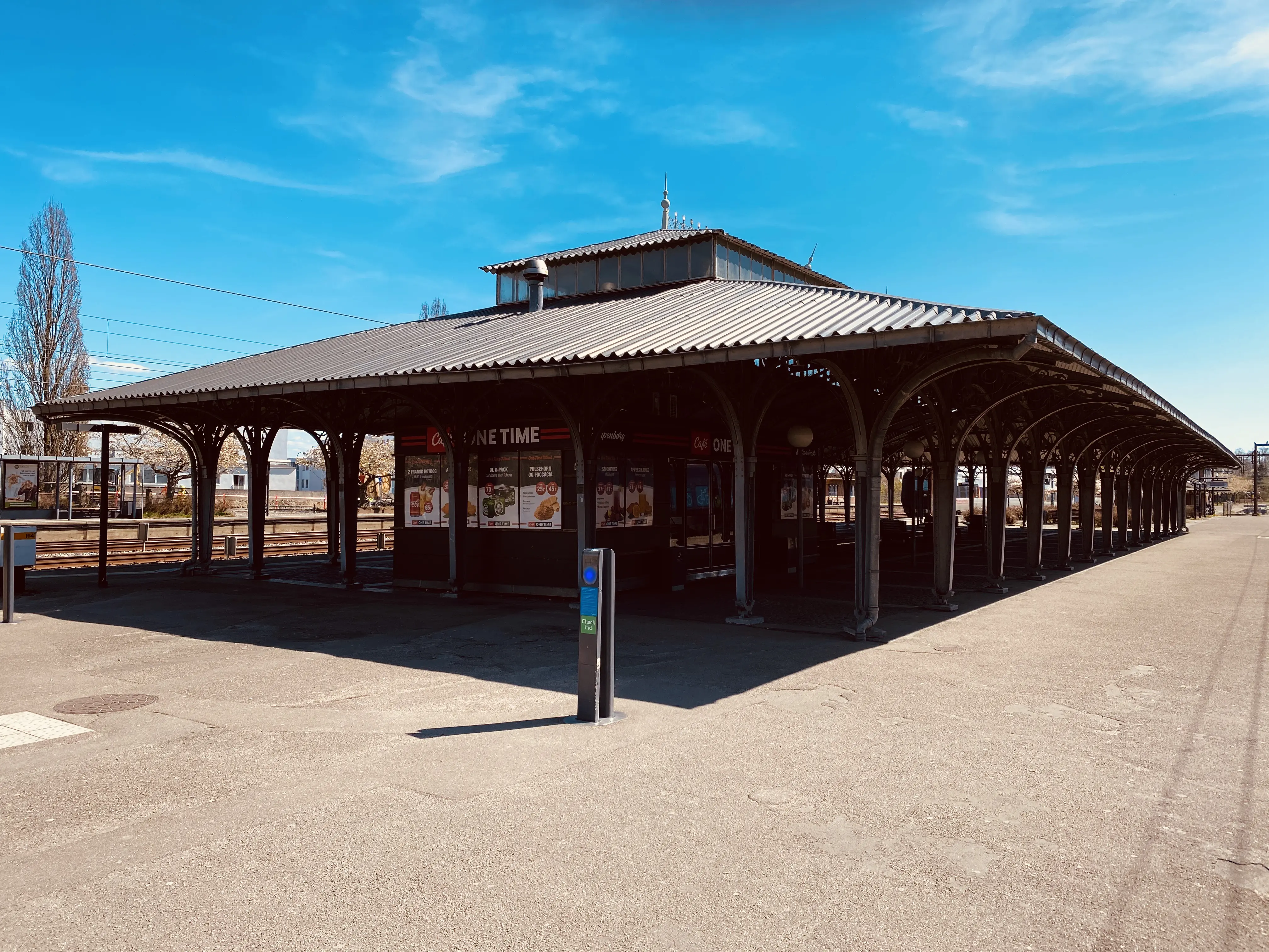 Billede af Klampenborg Station.