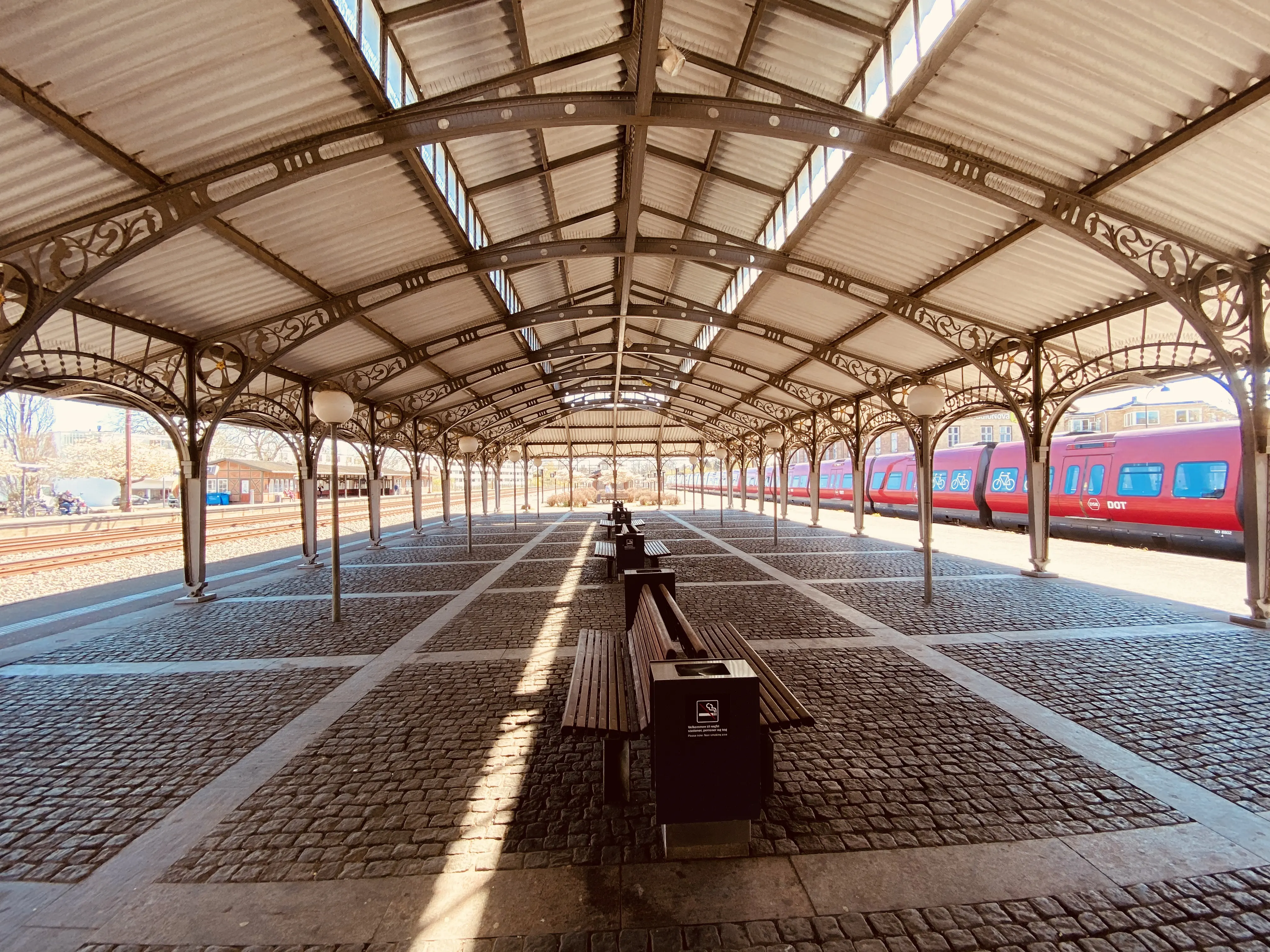 Billede af Klampenborg Station.