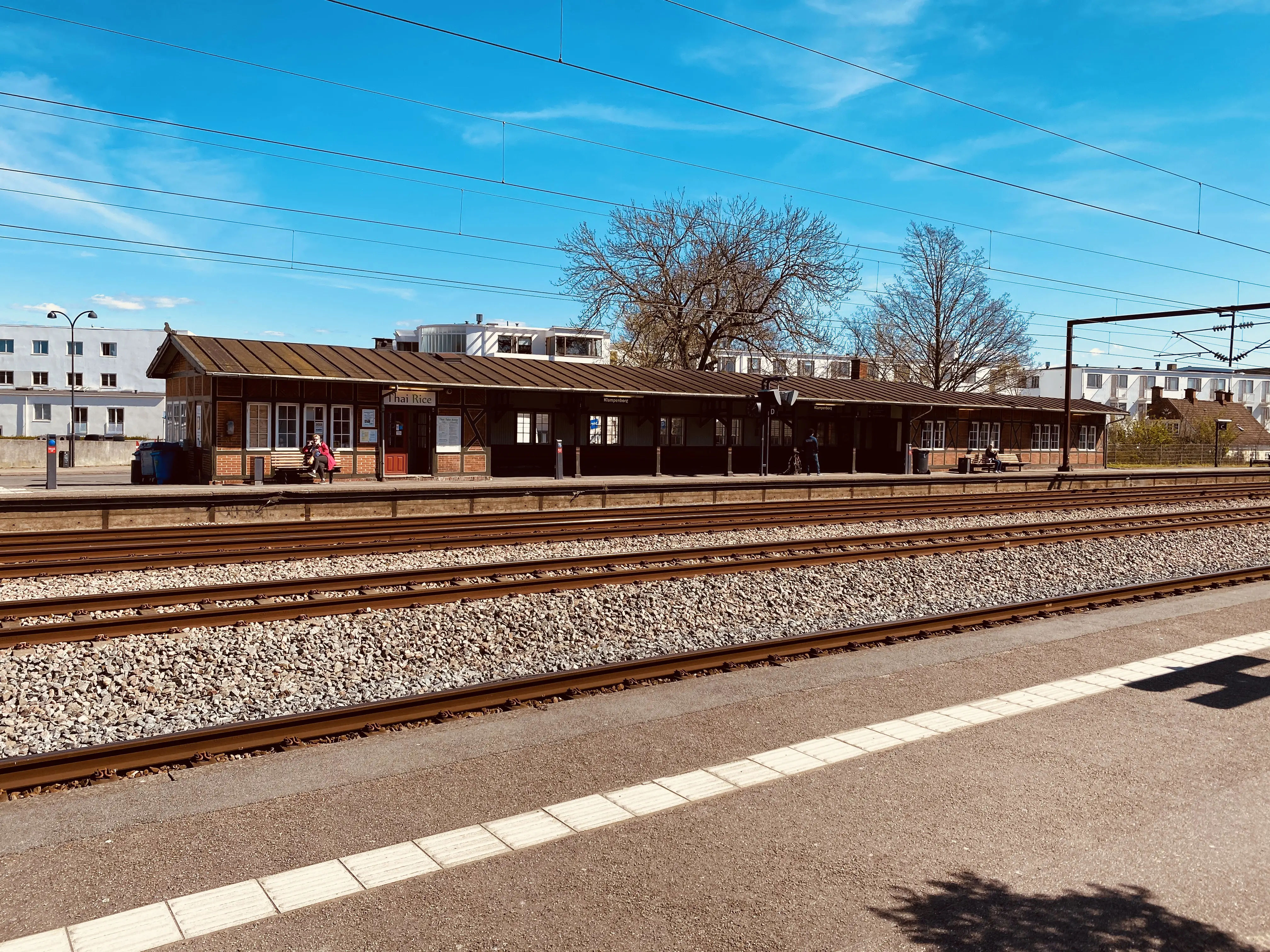 Billede af Klampenborg Station.