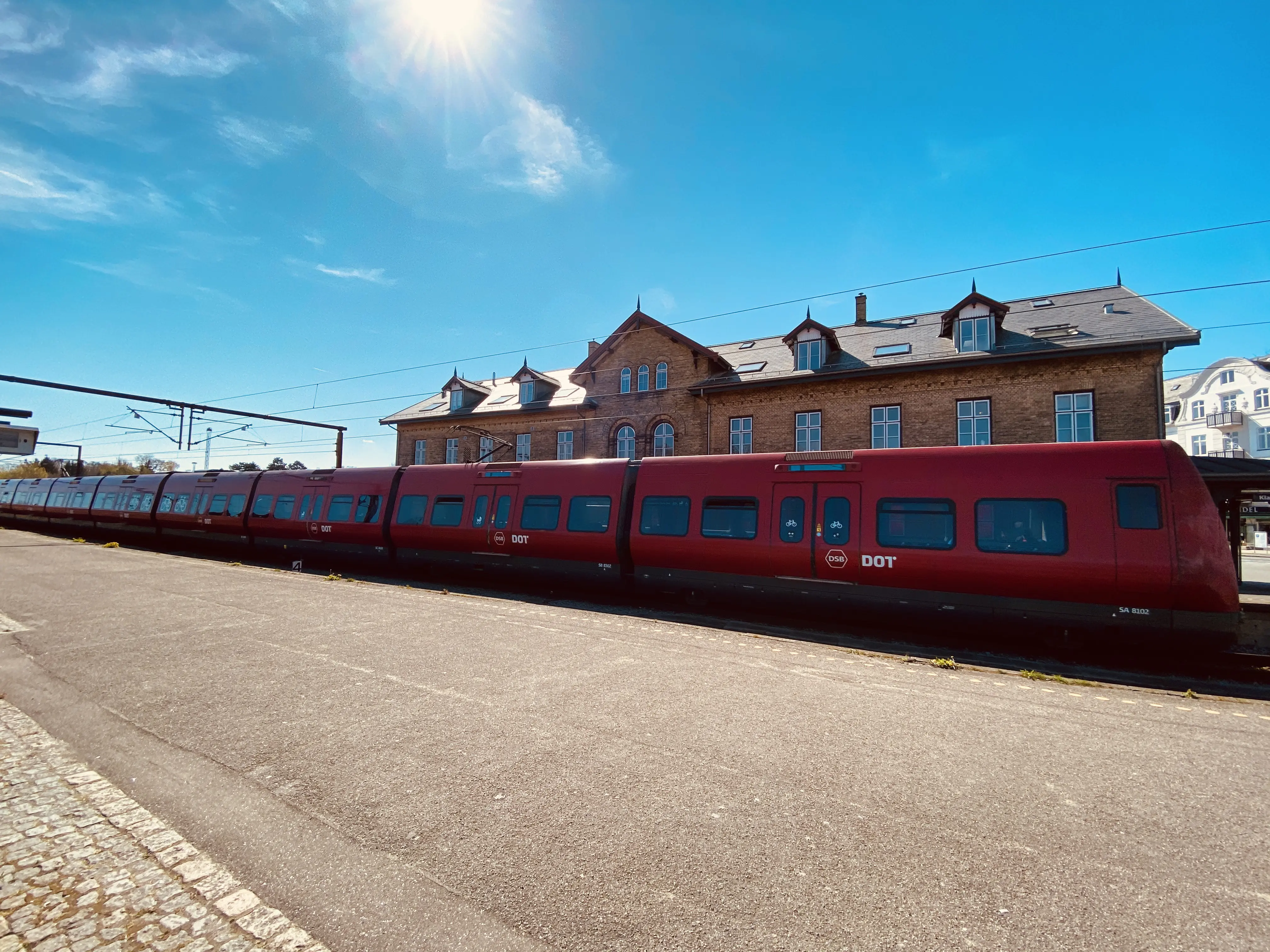 Billede af Klampenborg Station.