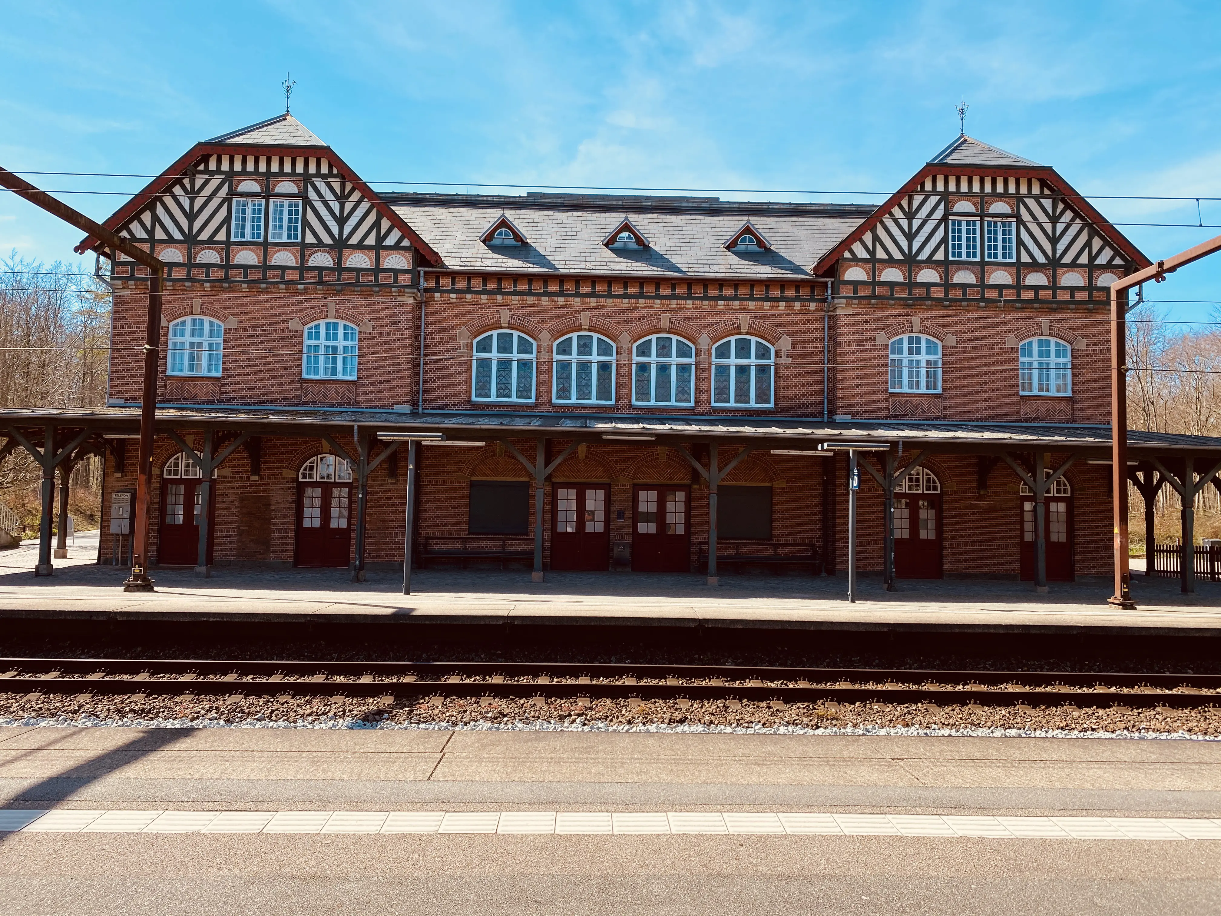 Billede af Skodsborg Station.