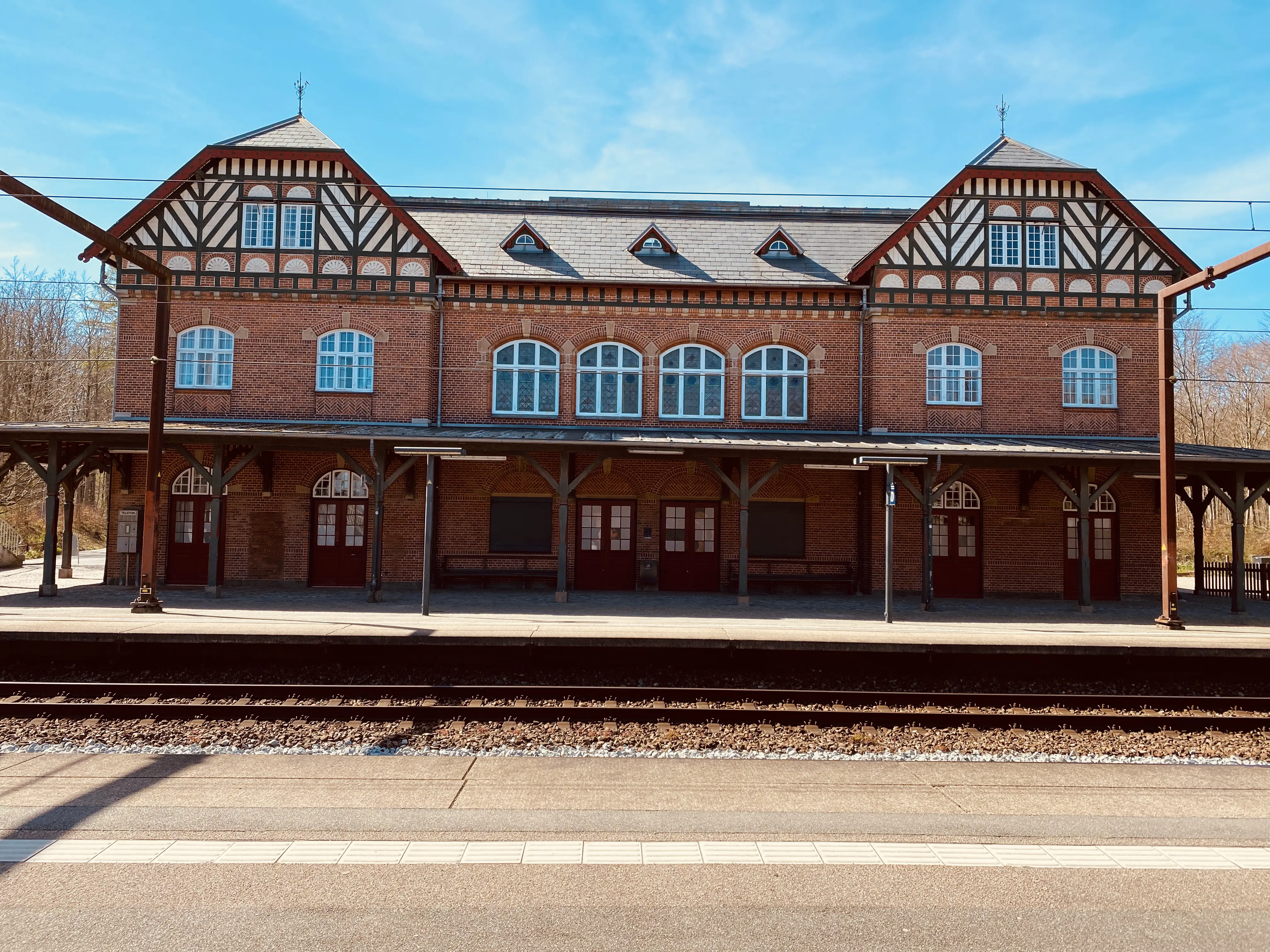 Billede af Skodsborg Station.