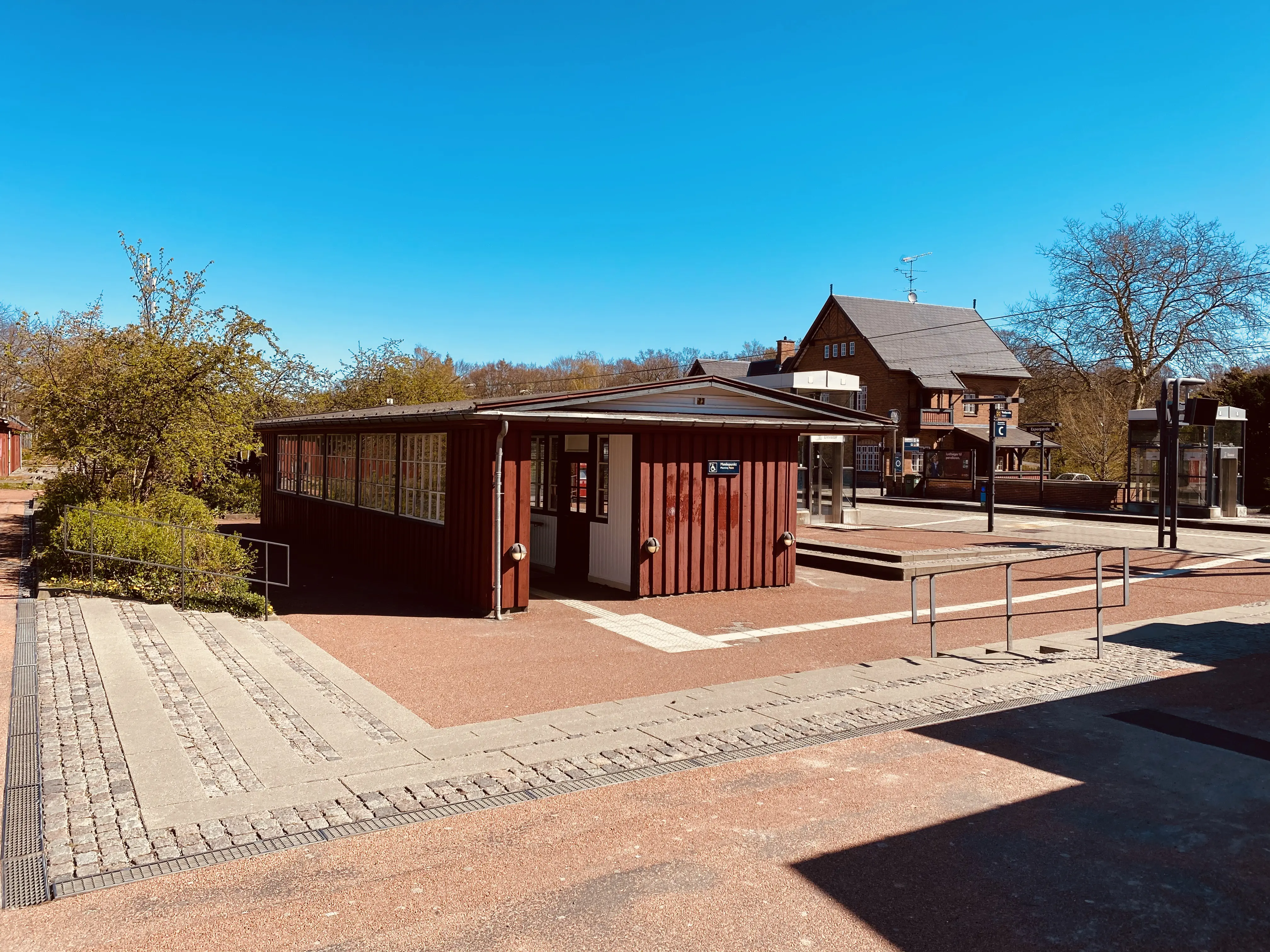 Billede af Espergærde Station.