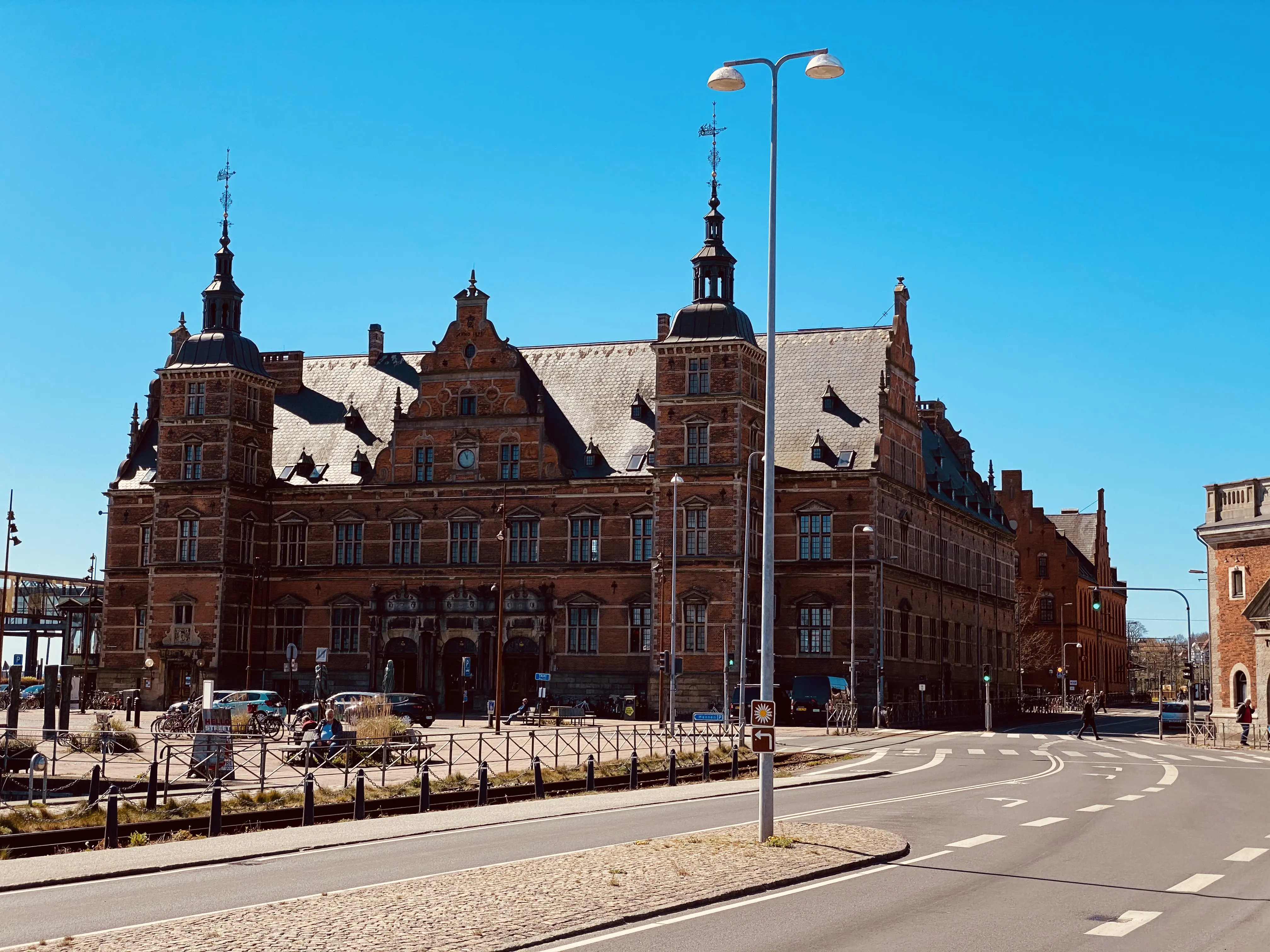 Billede af Helsingør Banegård .