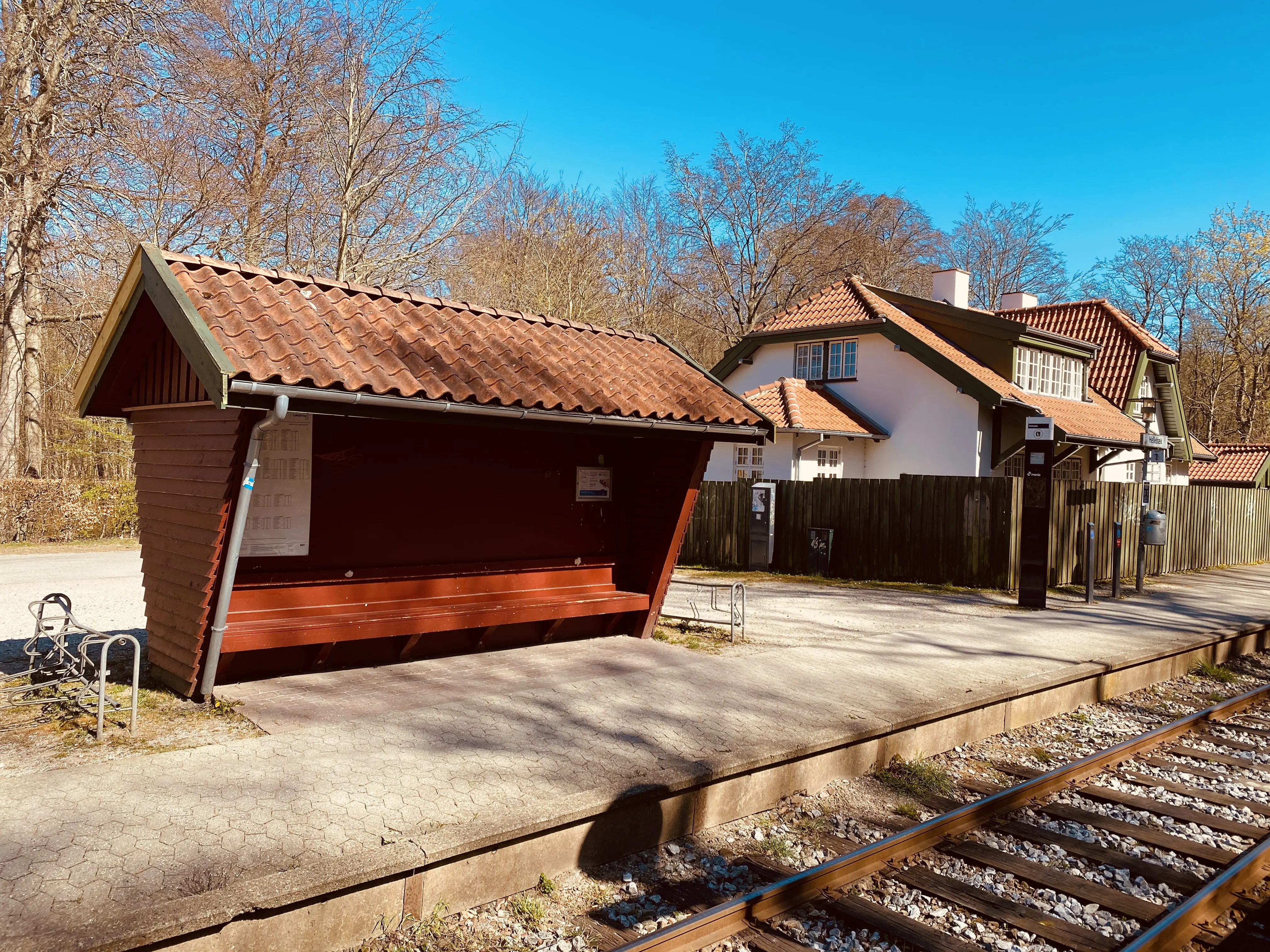 Hellebæk Station.