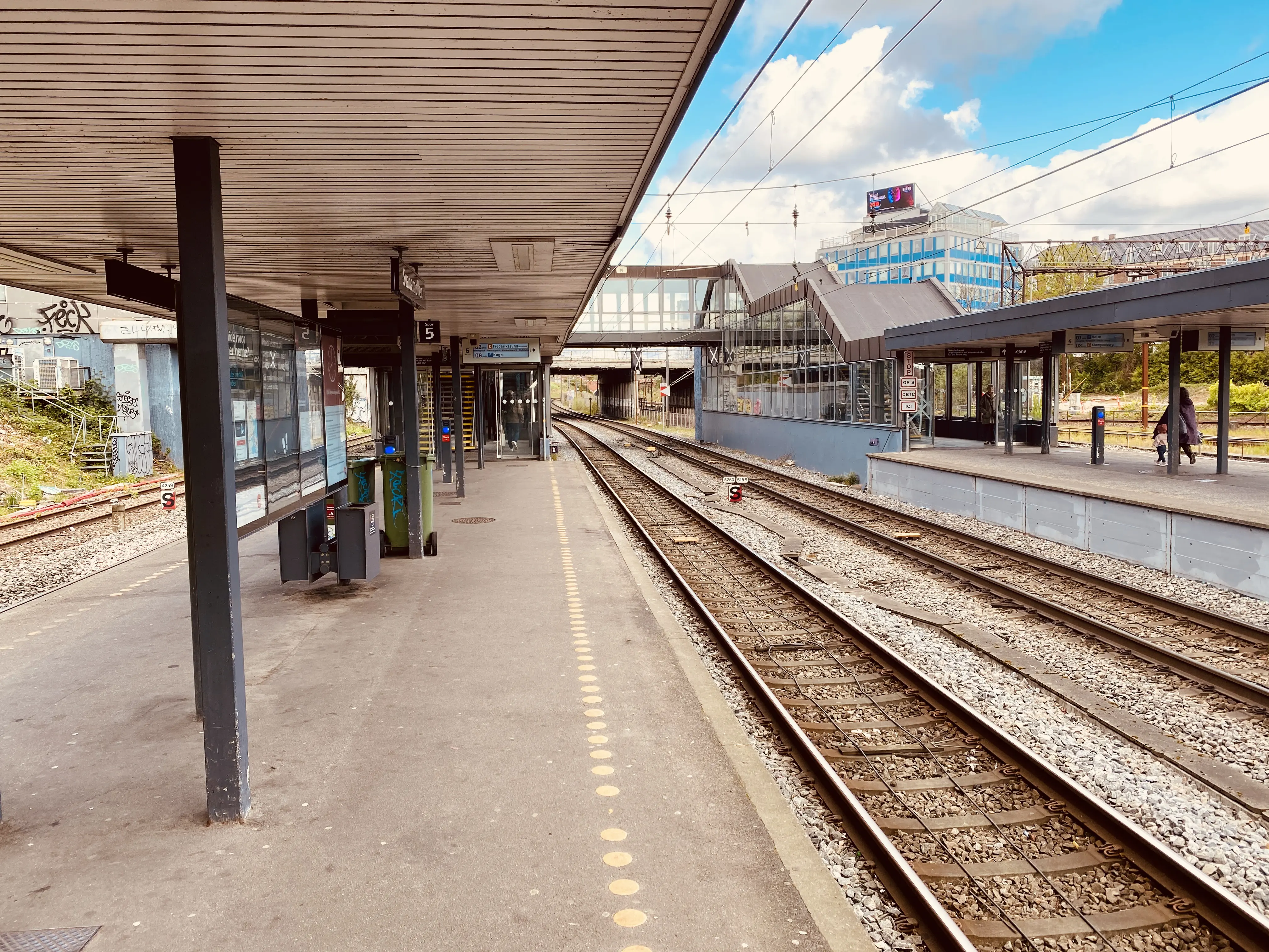 Billede af Svanemøllen S-togsstation.