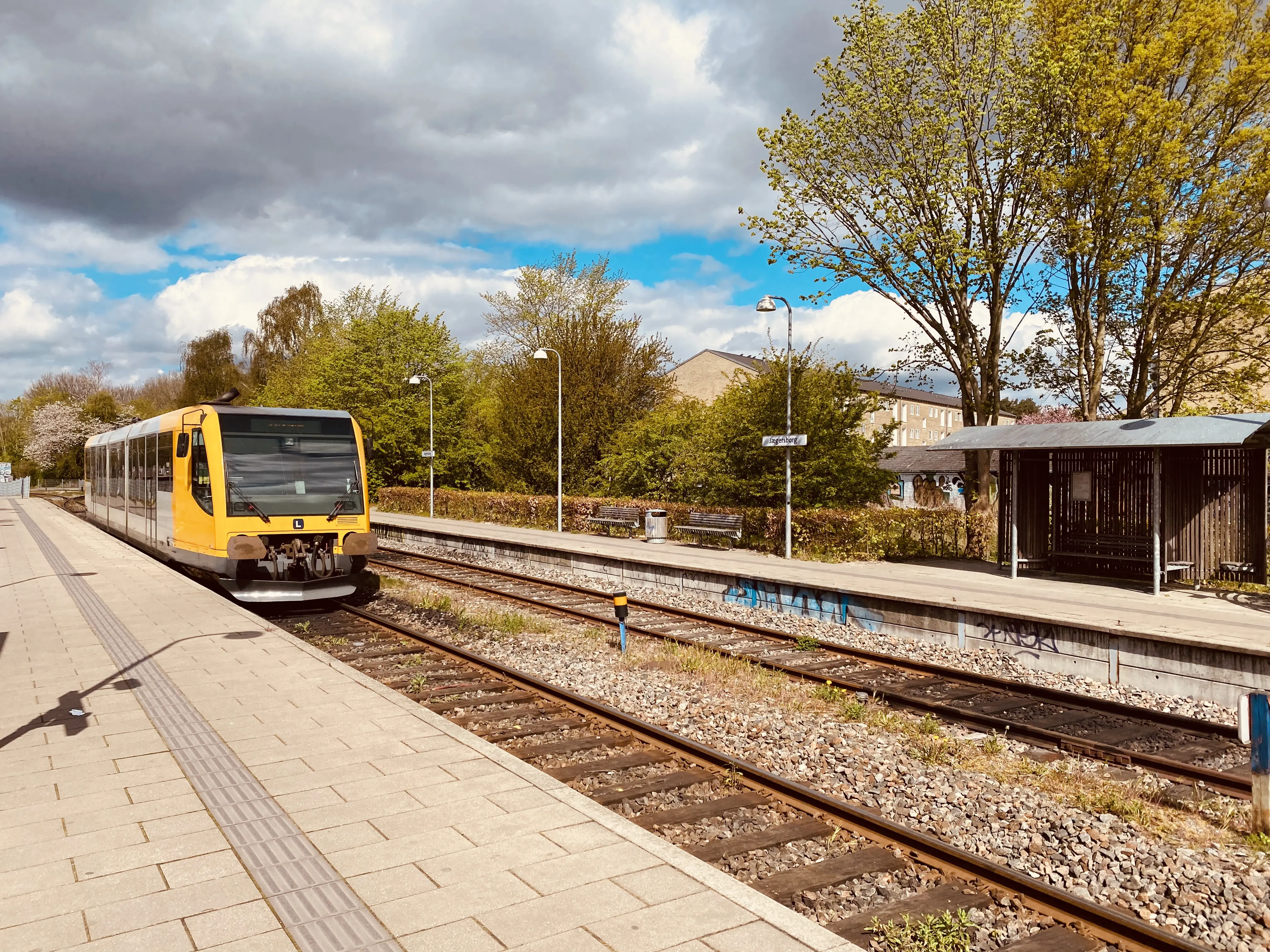 Jægersborg Lokalbane Station.