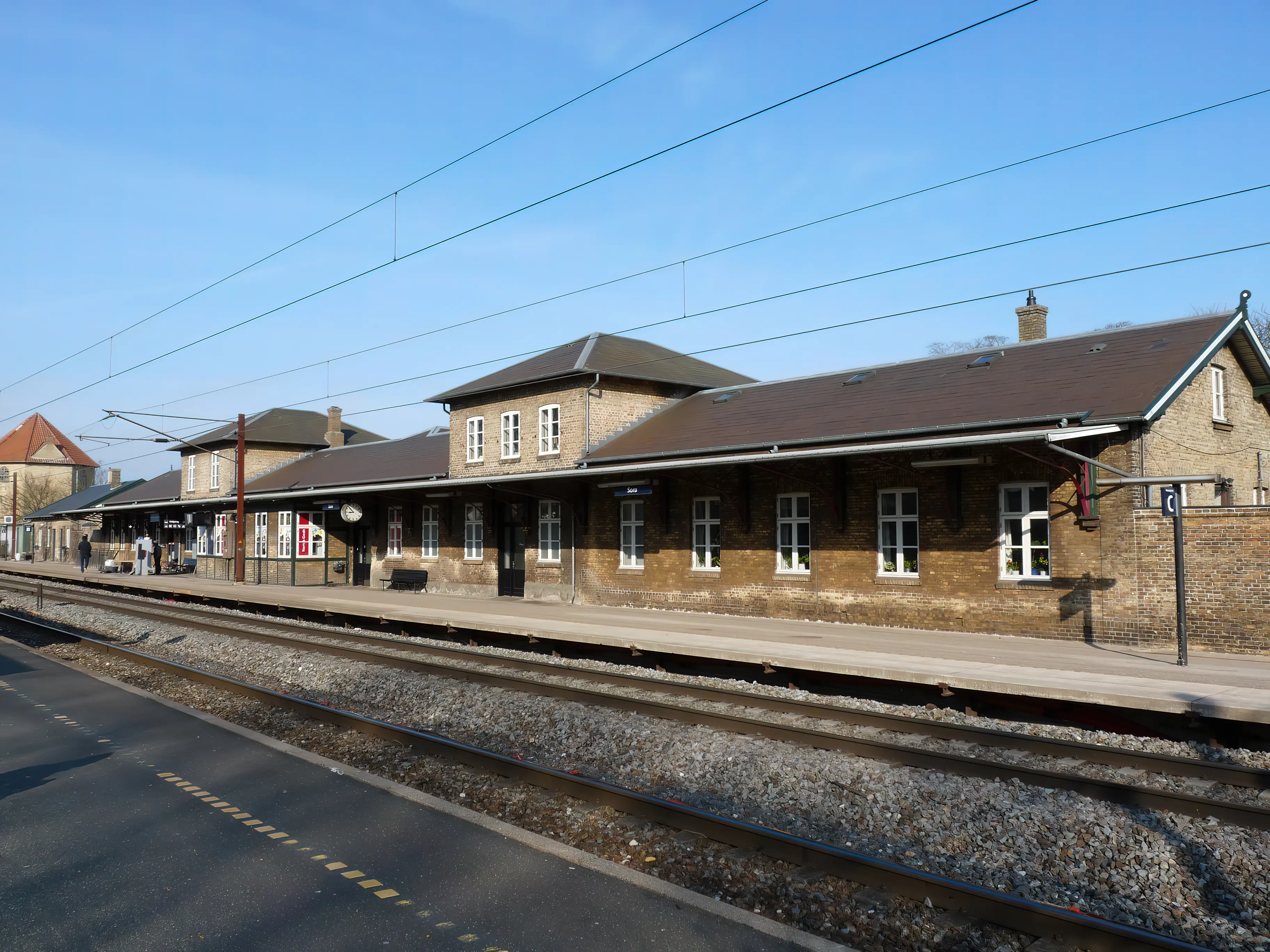 Billede af Sorø Station.