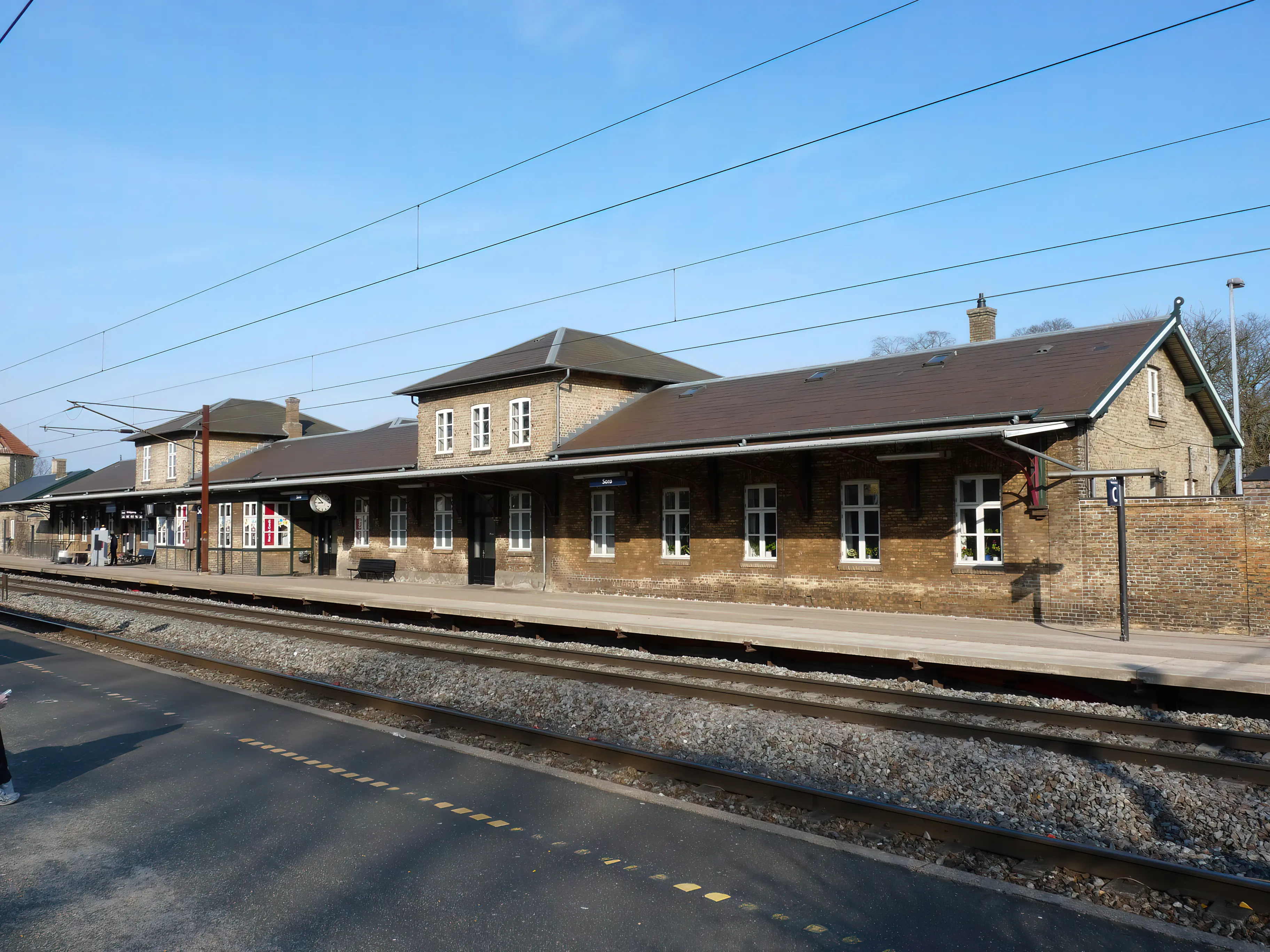 Billede af Sorø Station.