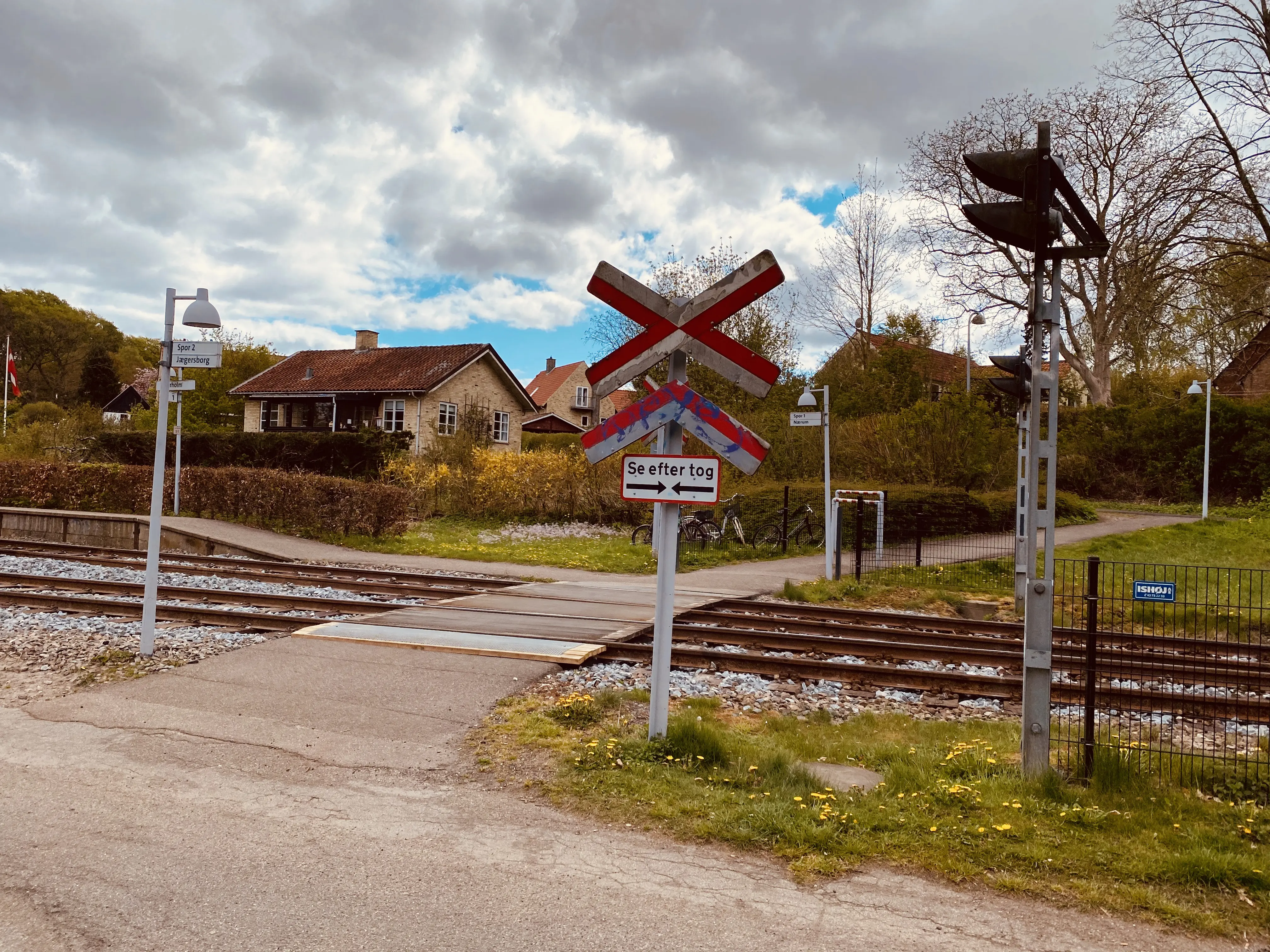 Ørholm Station.